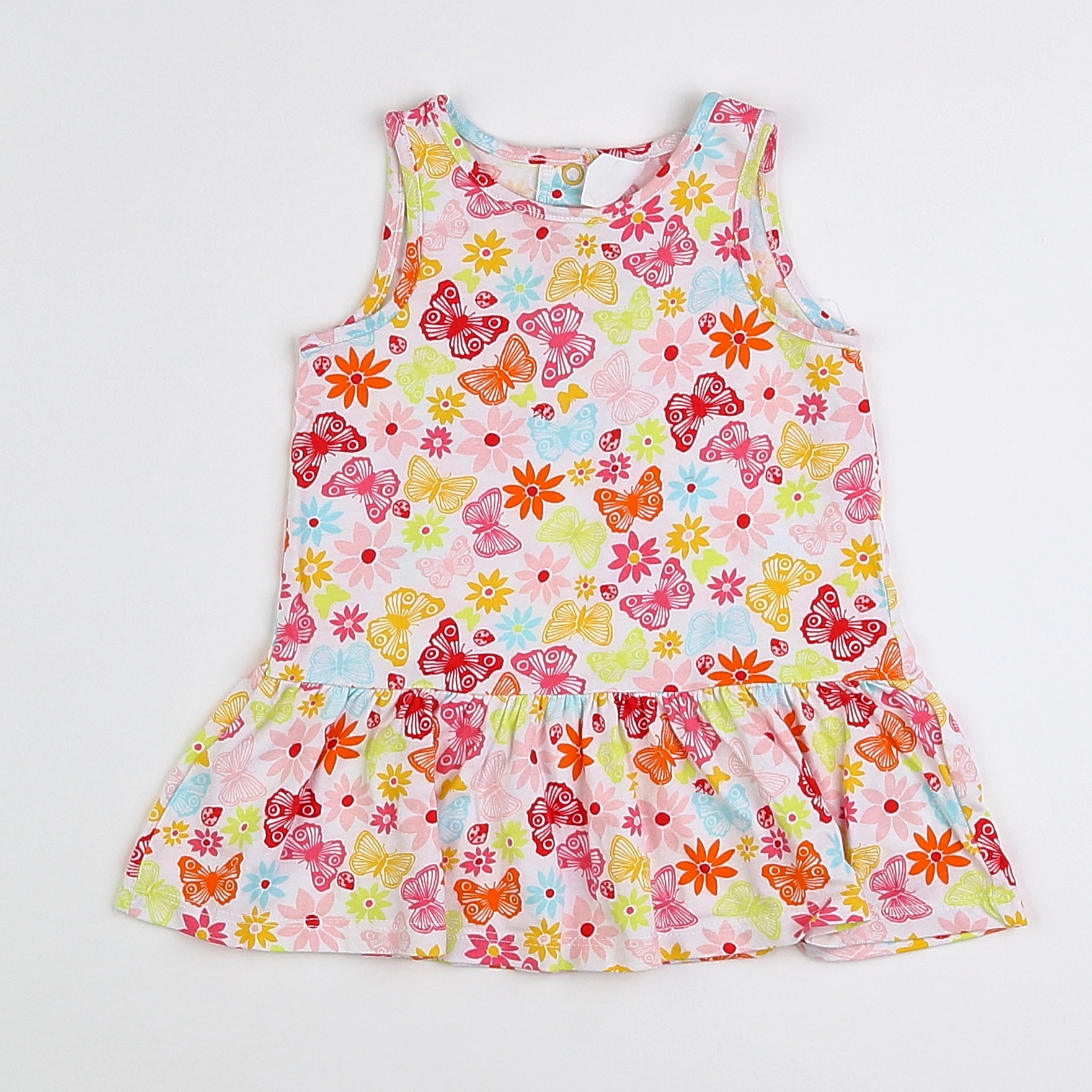 H&M - robe multicolore - 3/6 mois