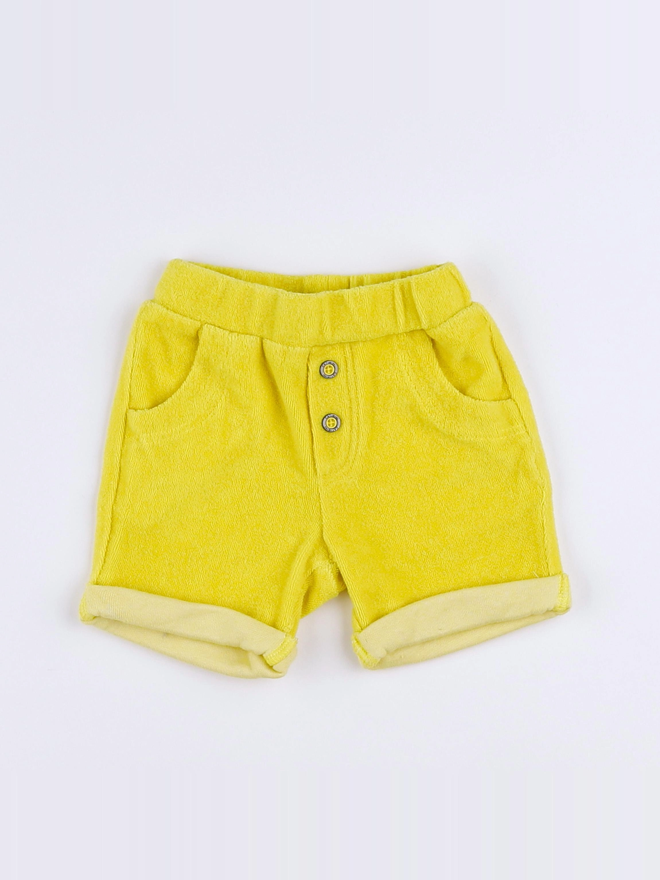 Catimini - short jaune - 3 mois