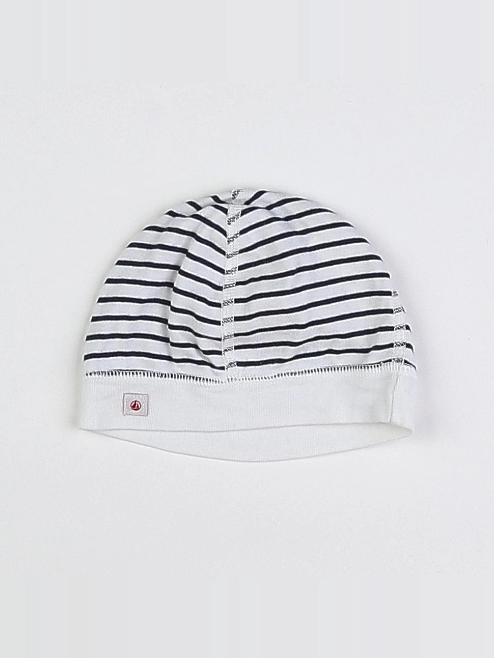 Petit Bateau - bonnet bleu - 12 mois