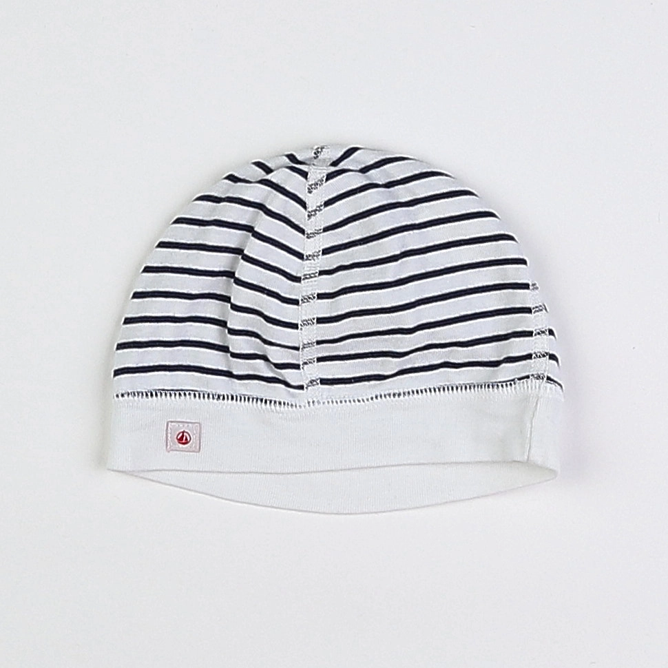 Petit Bateau - bonnet bleu - 12 mois