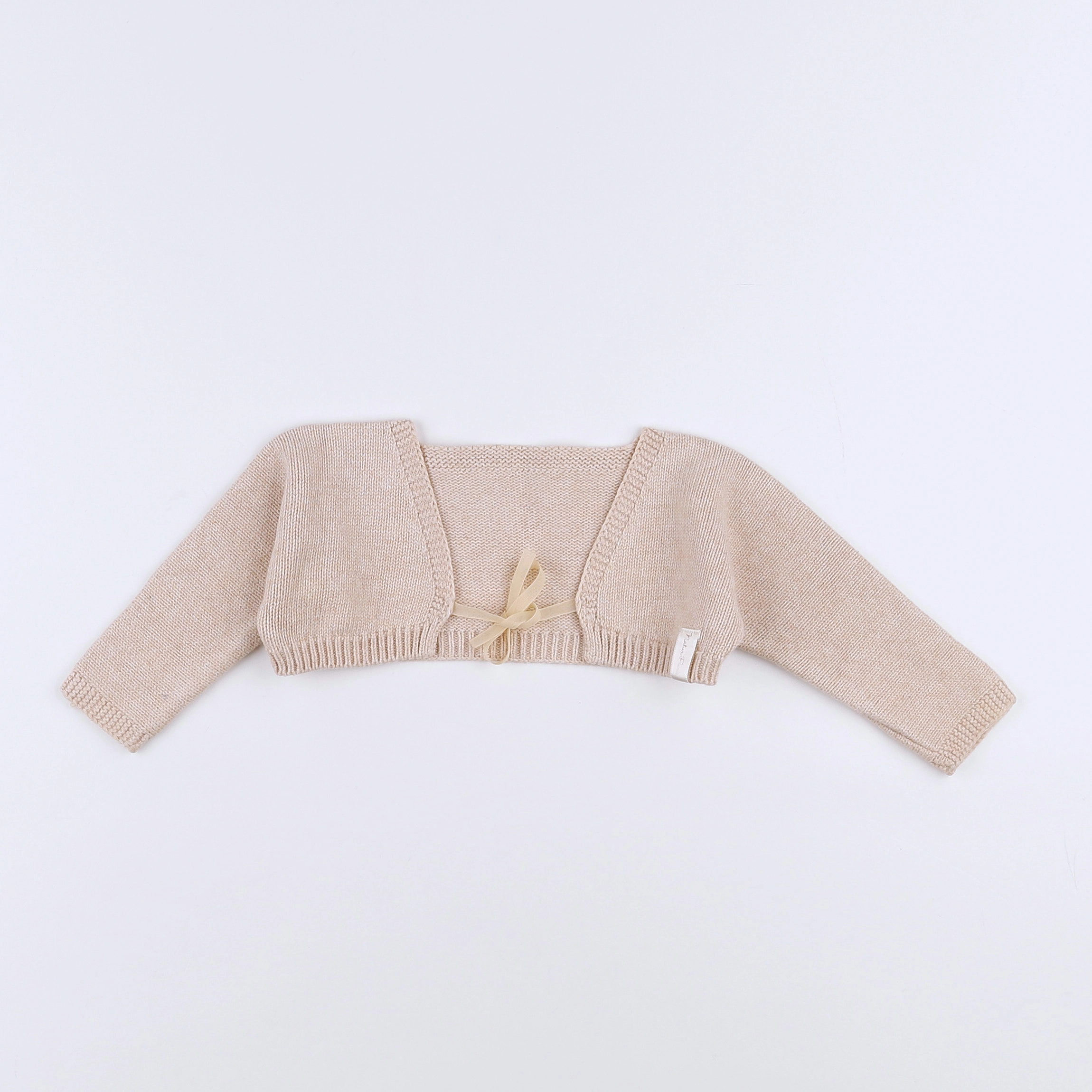 Naturapura - gilet beige - 12 mois