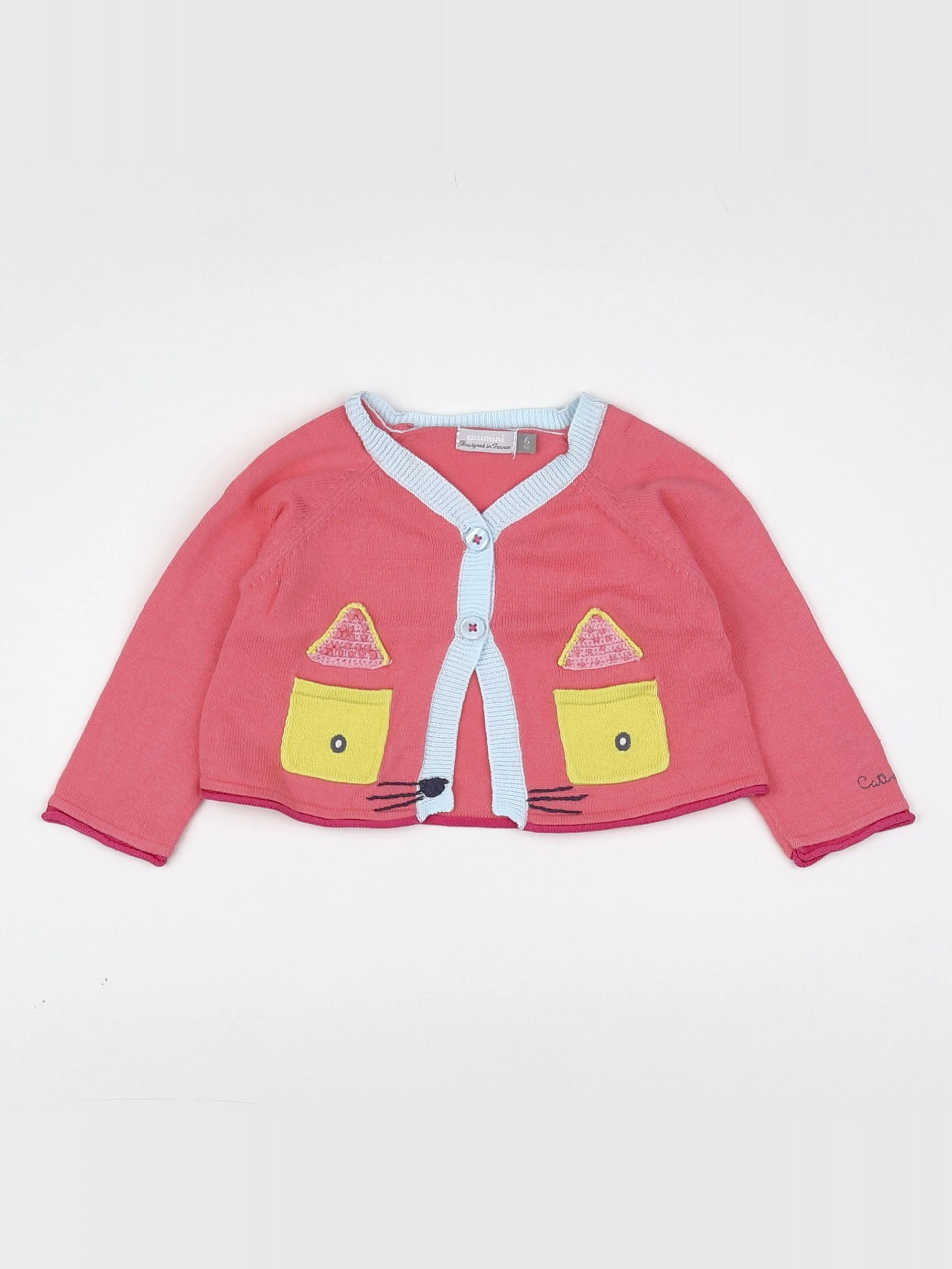 Catimini - gilet multicolore - 6 mois