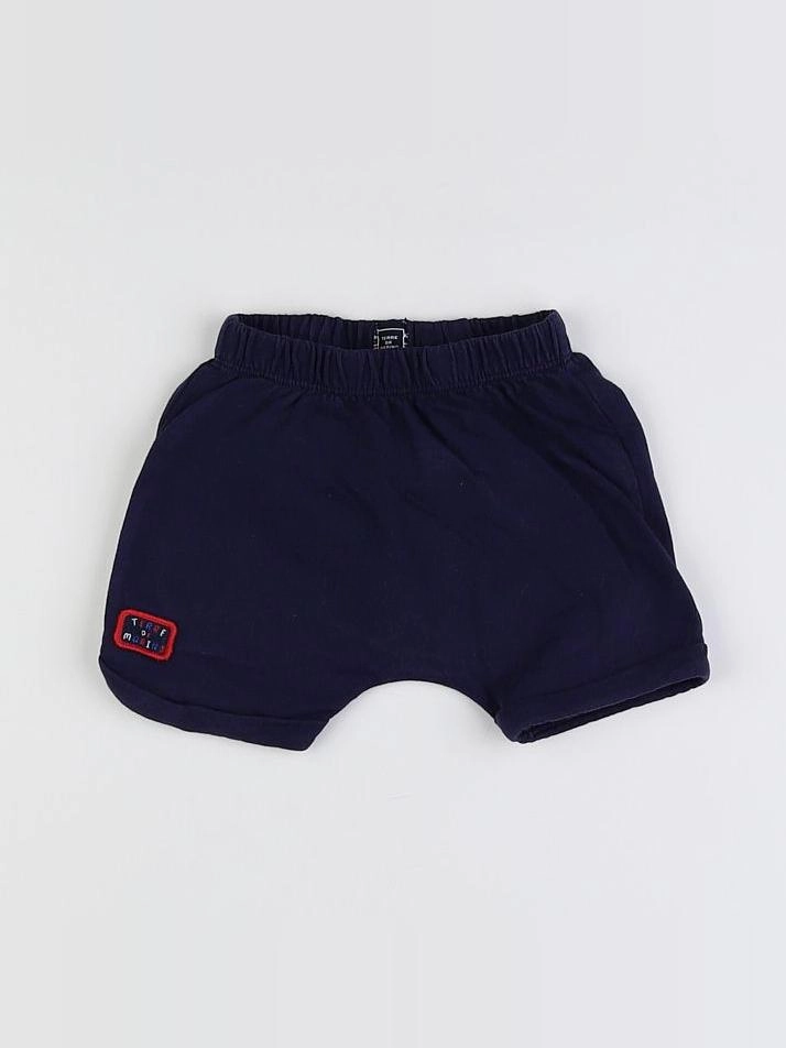 Terre de marins - short bleu - 9 mois