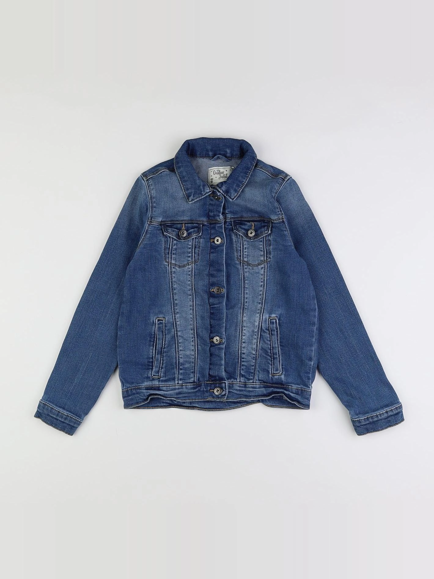 Vertbaudet - veste bleu - 9 ans