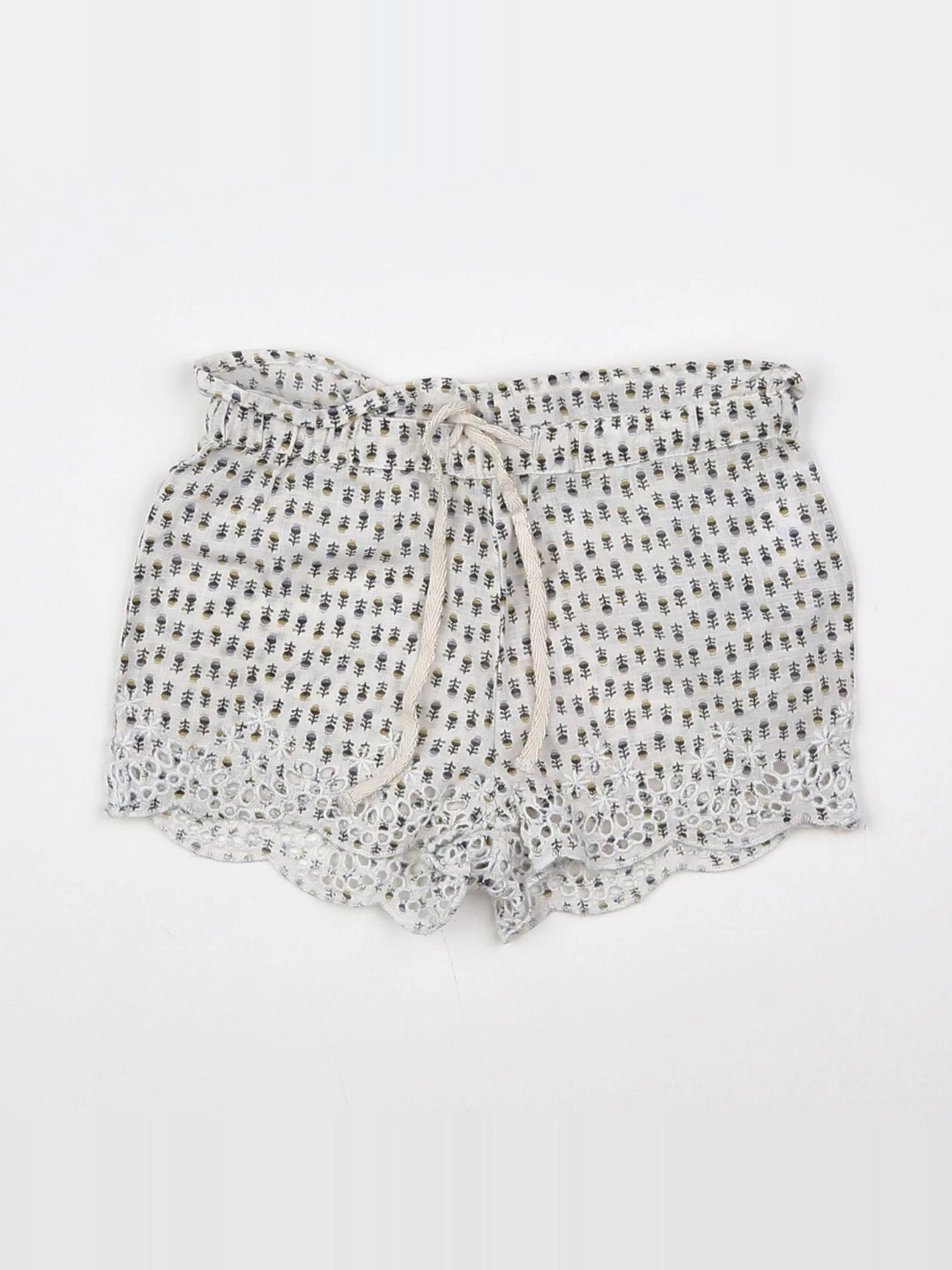 Boutchou - short blanc - 9 mois