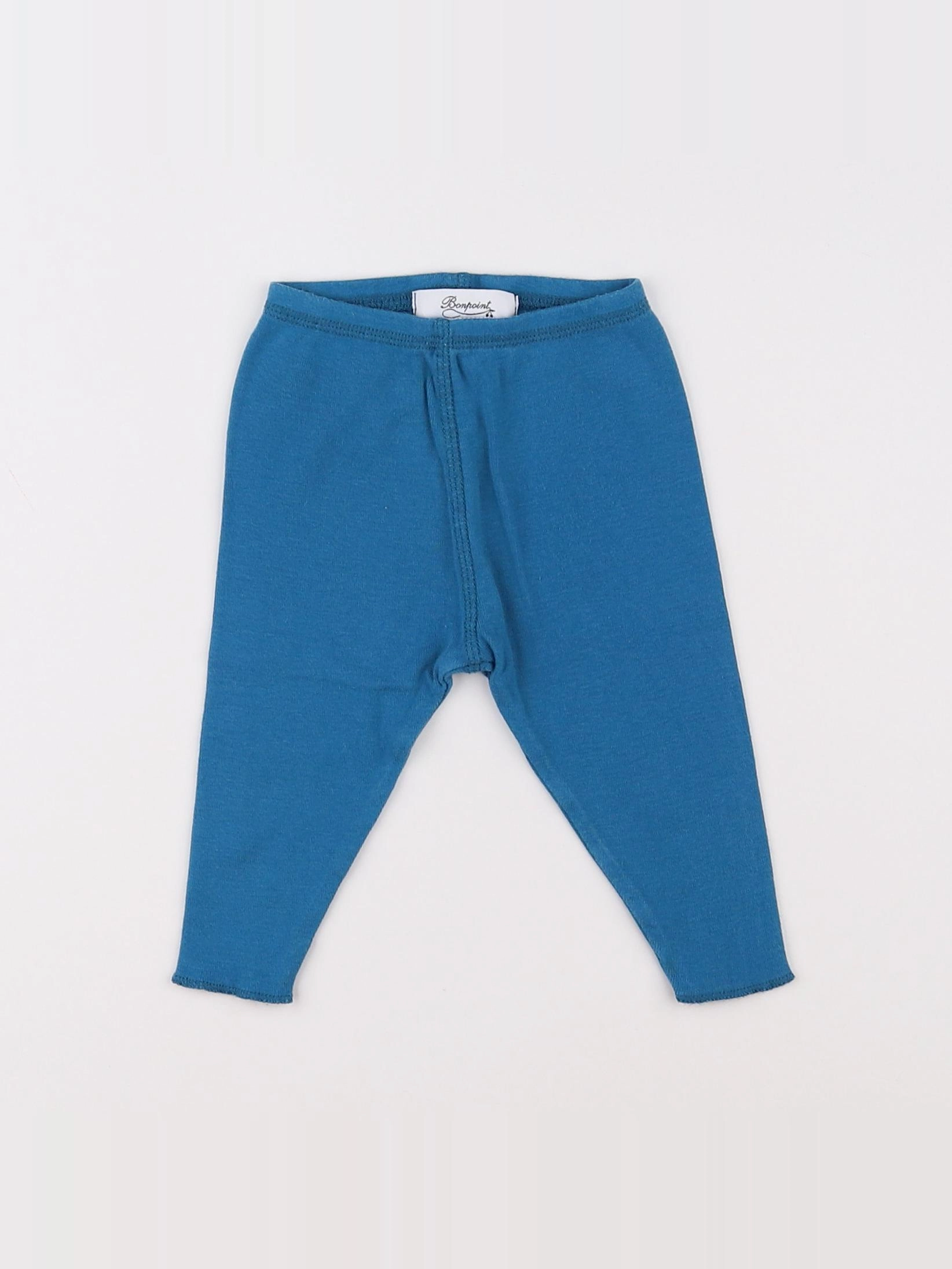 Bonpoint - legging bleu - 3 mois