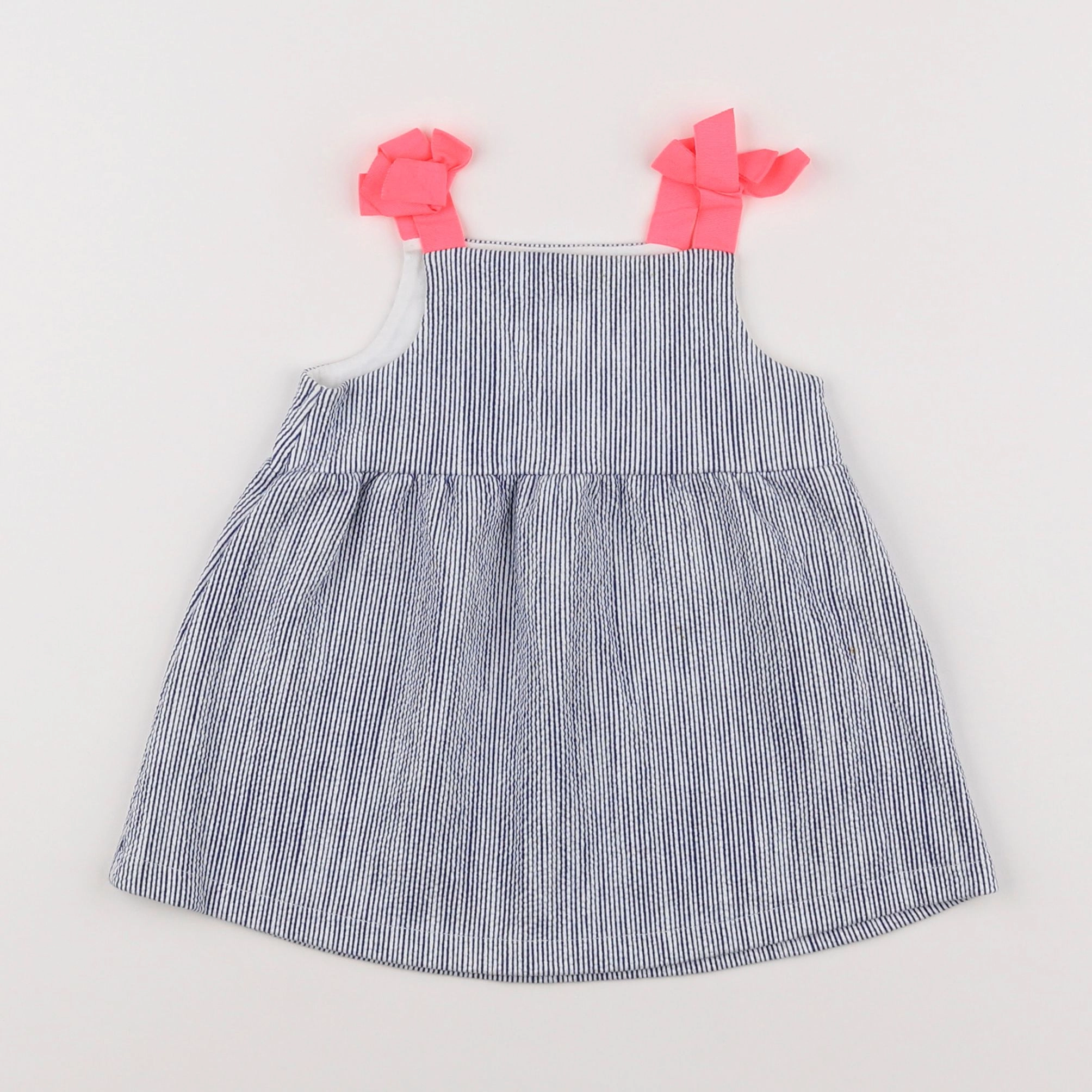 Zara - robe bleu - 9/12 mois