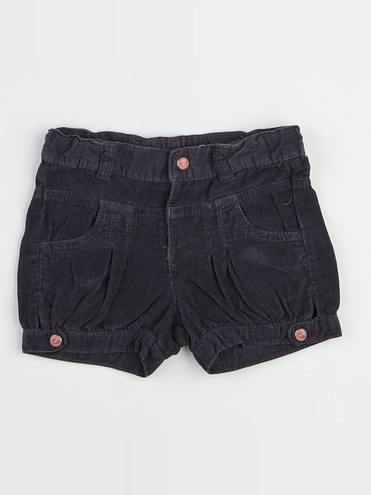 Vertbaudet - short gris - 18 mois