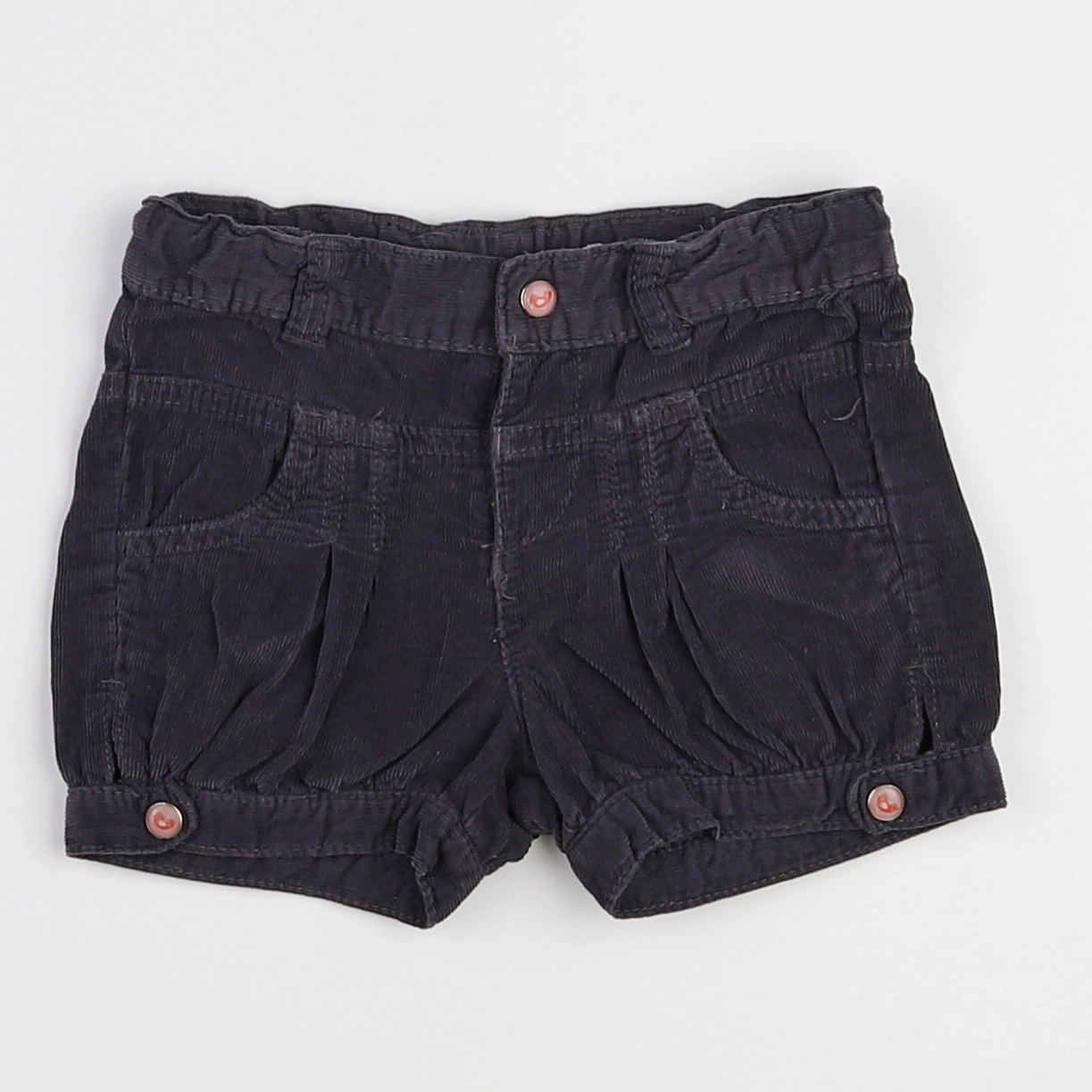 Vertbaudet - short gris - 18 mois