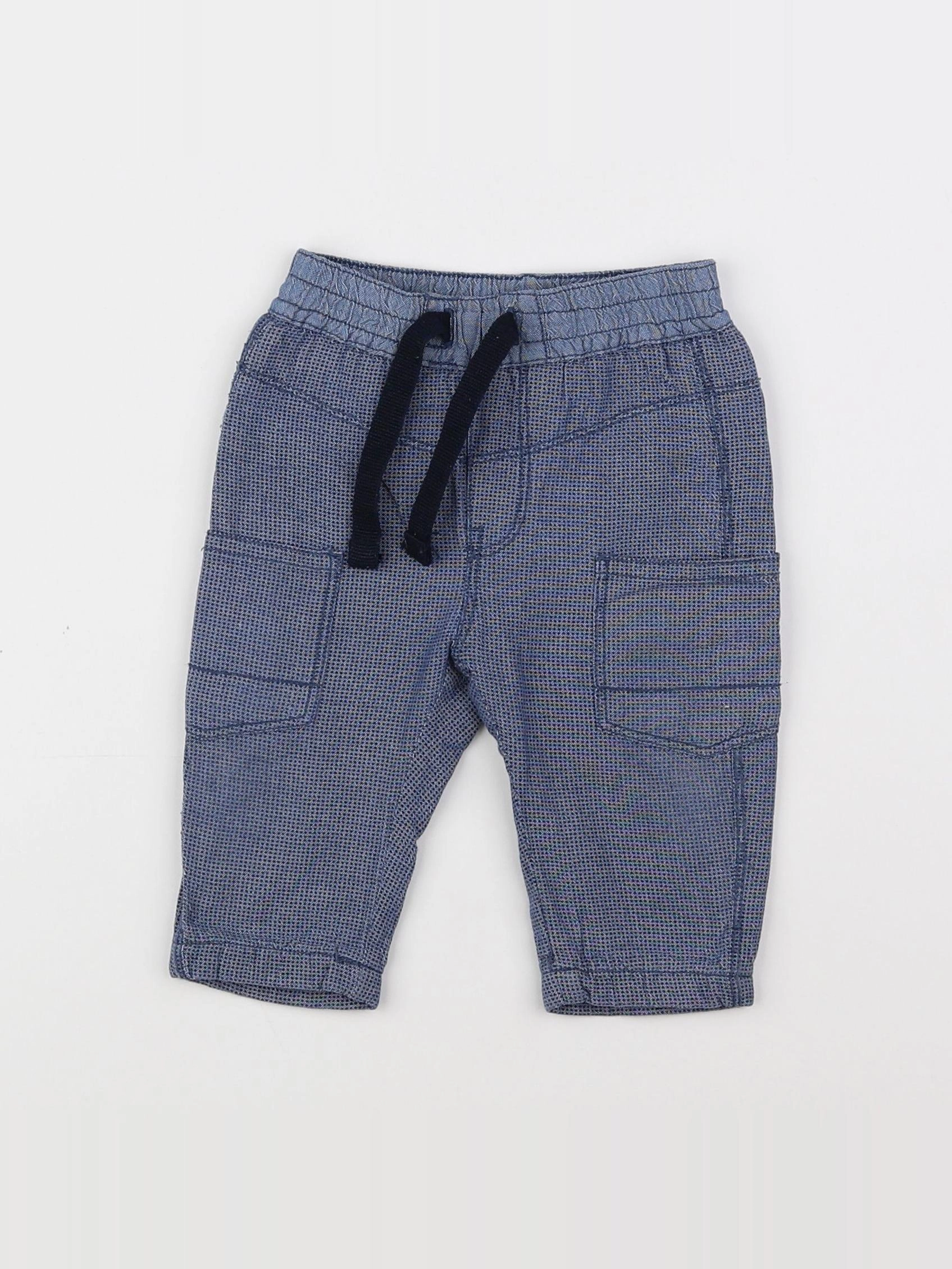 Catimini - pantalon bleu - 6 mois