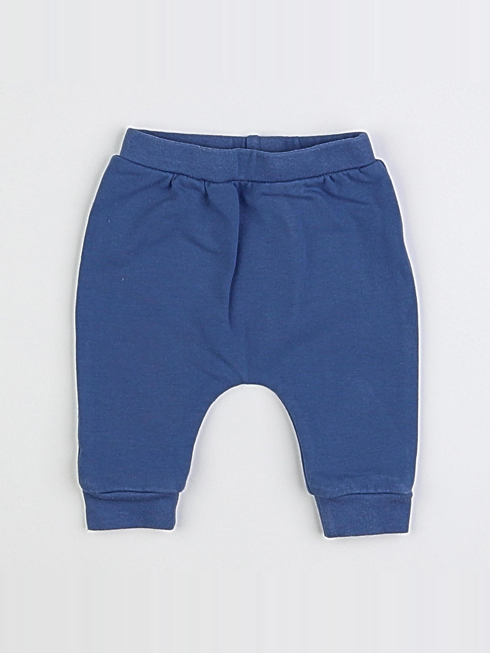 Noukie's - sarouel bleu - 1 mois
