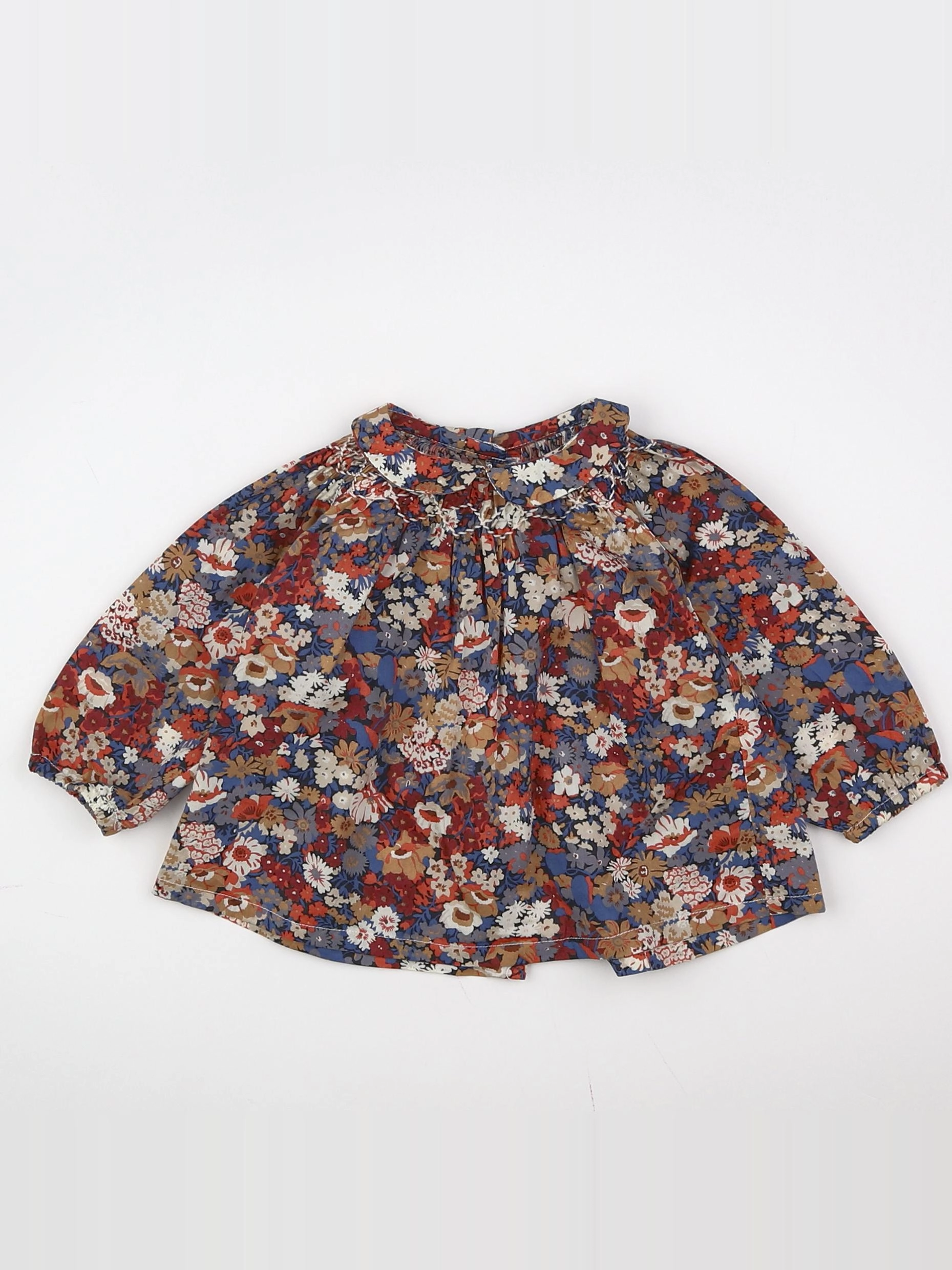 Marie Puce - blouse multicolore - 6 mois