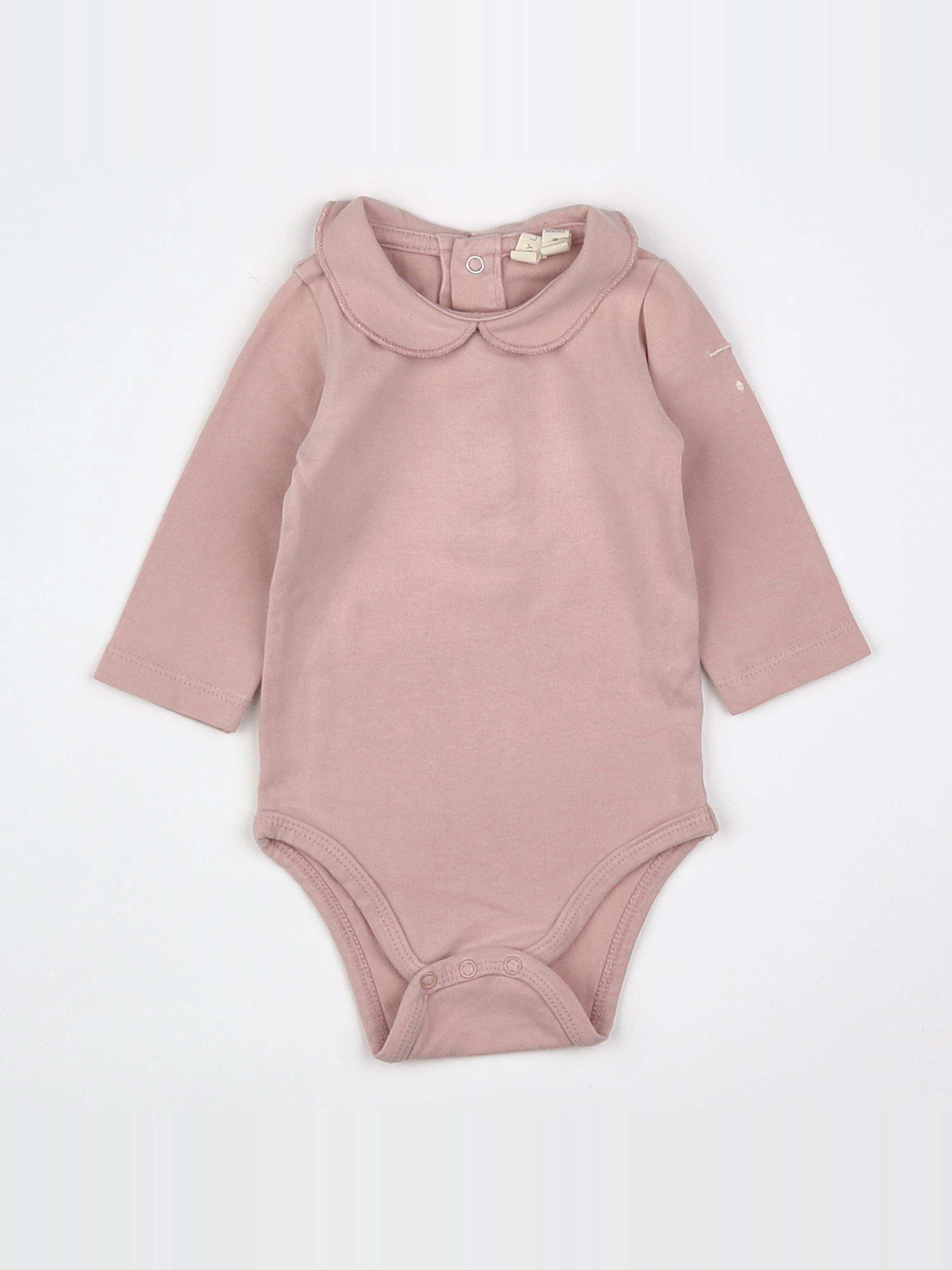 Gray Label - body rose - 1/3 mois