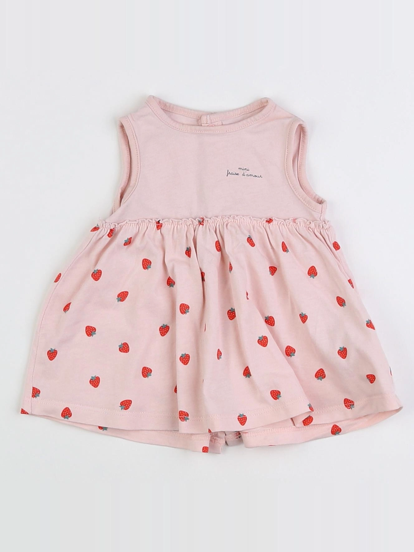 Vertbaudet - robe multicolore - 1 mois