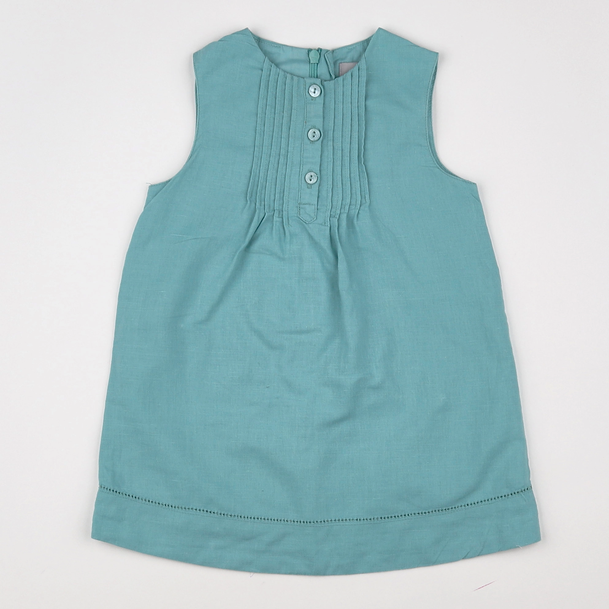 Cyrillus - robe bleu - 12 mois