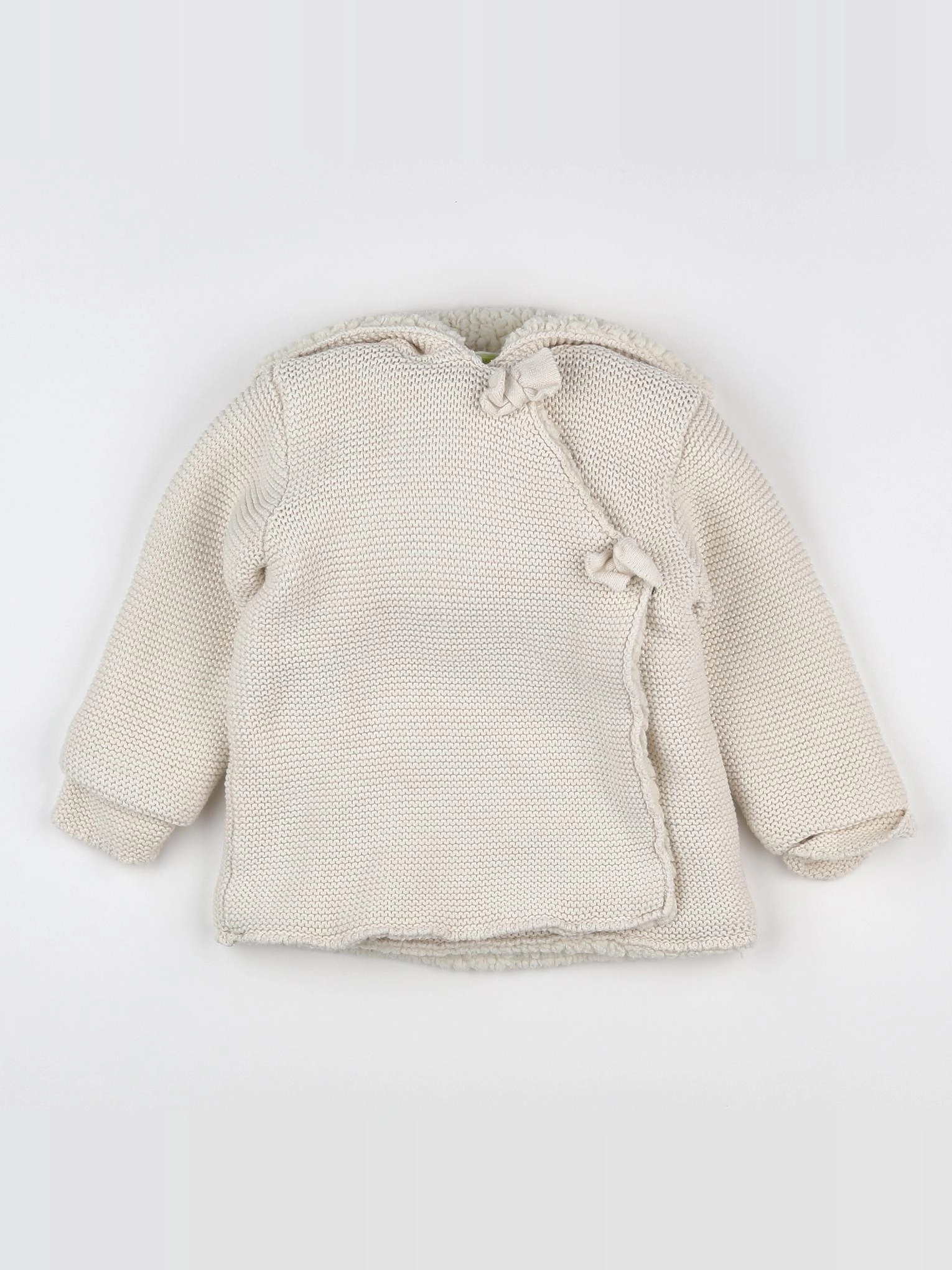 Tape à l'oeil - veste doublé beige - 18 mois