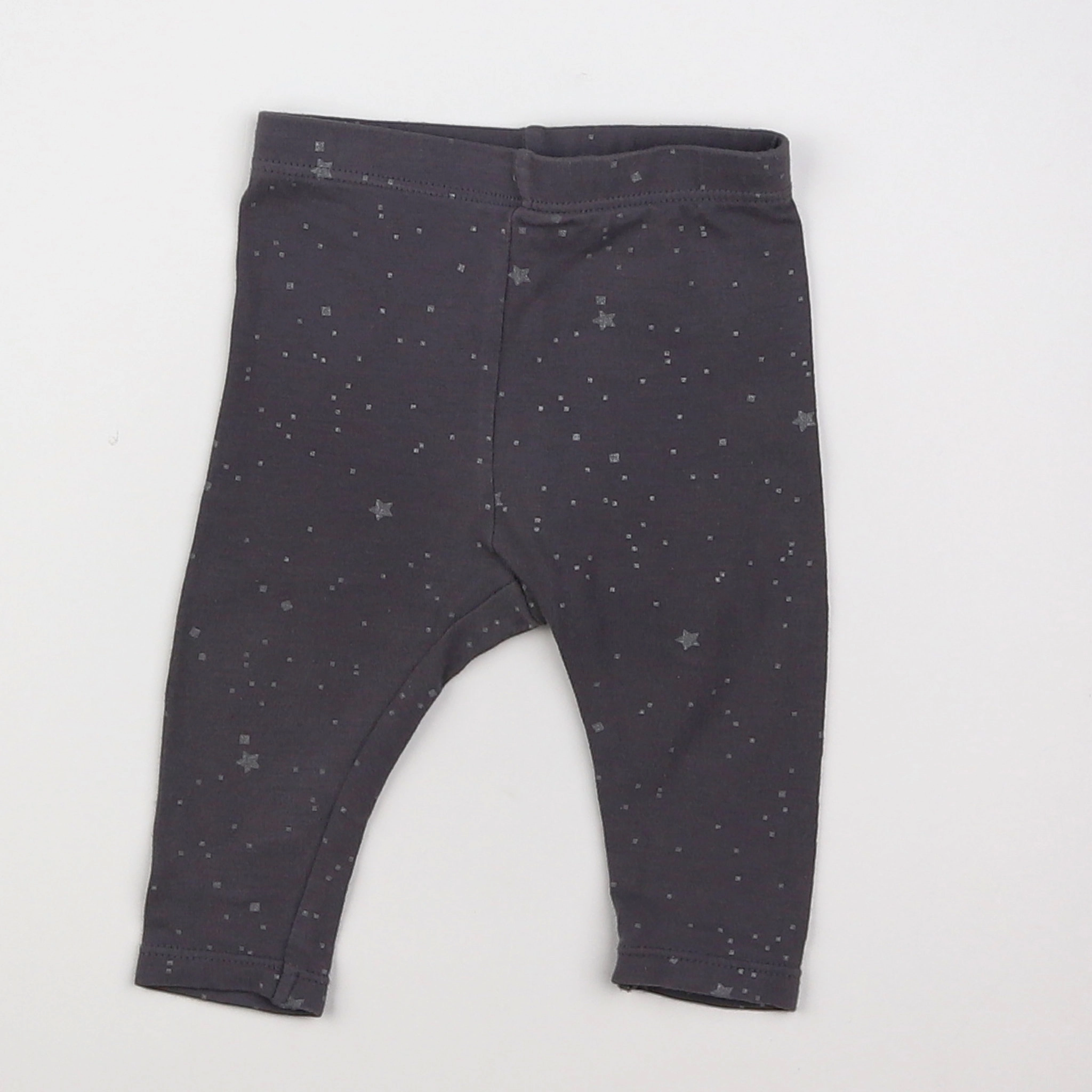 Vertbaudet - legging gris - 3 mois