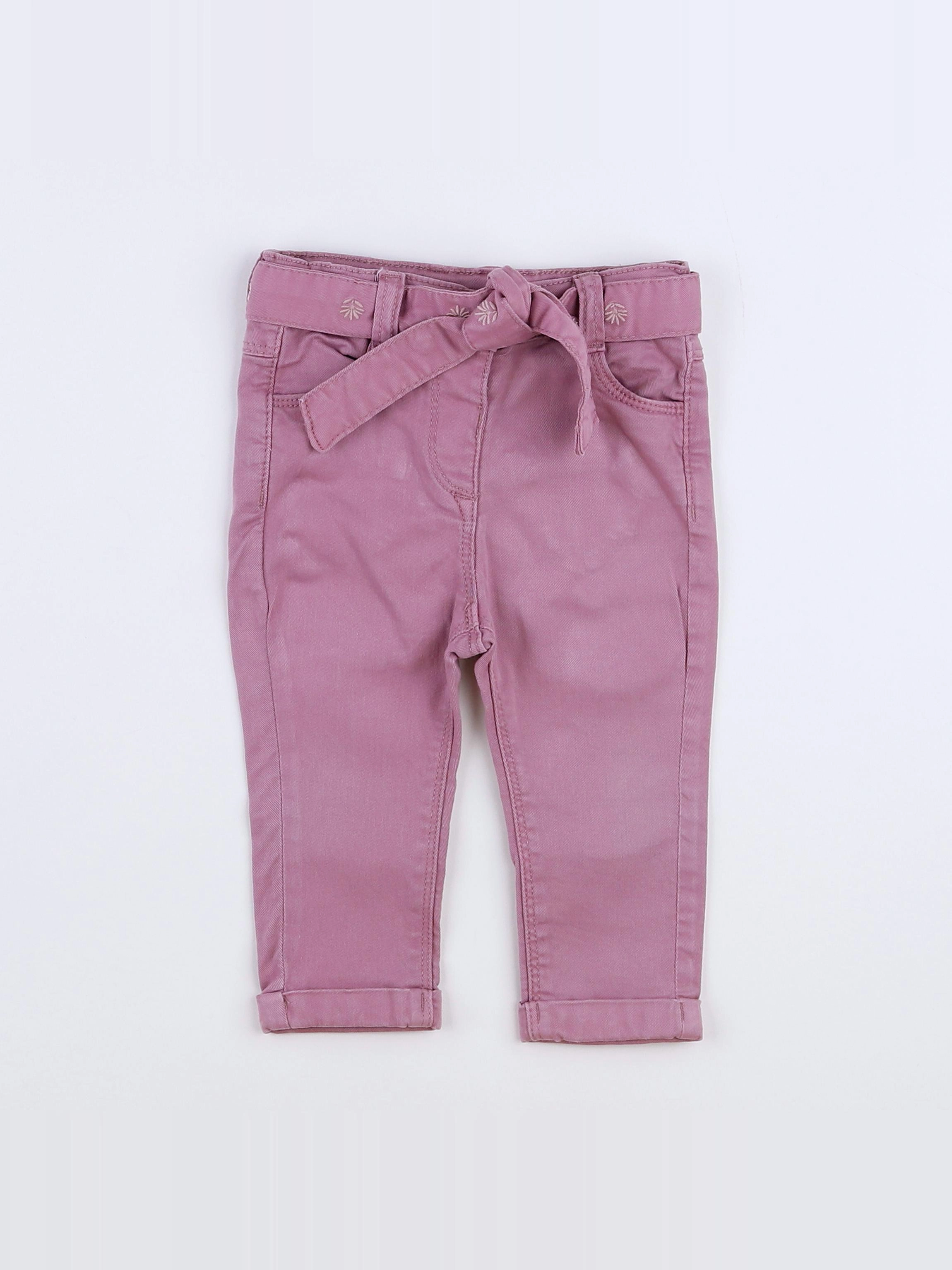 Tape à l'oeil - pantalon violet - 12 mois