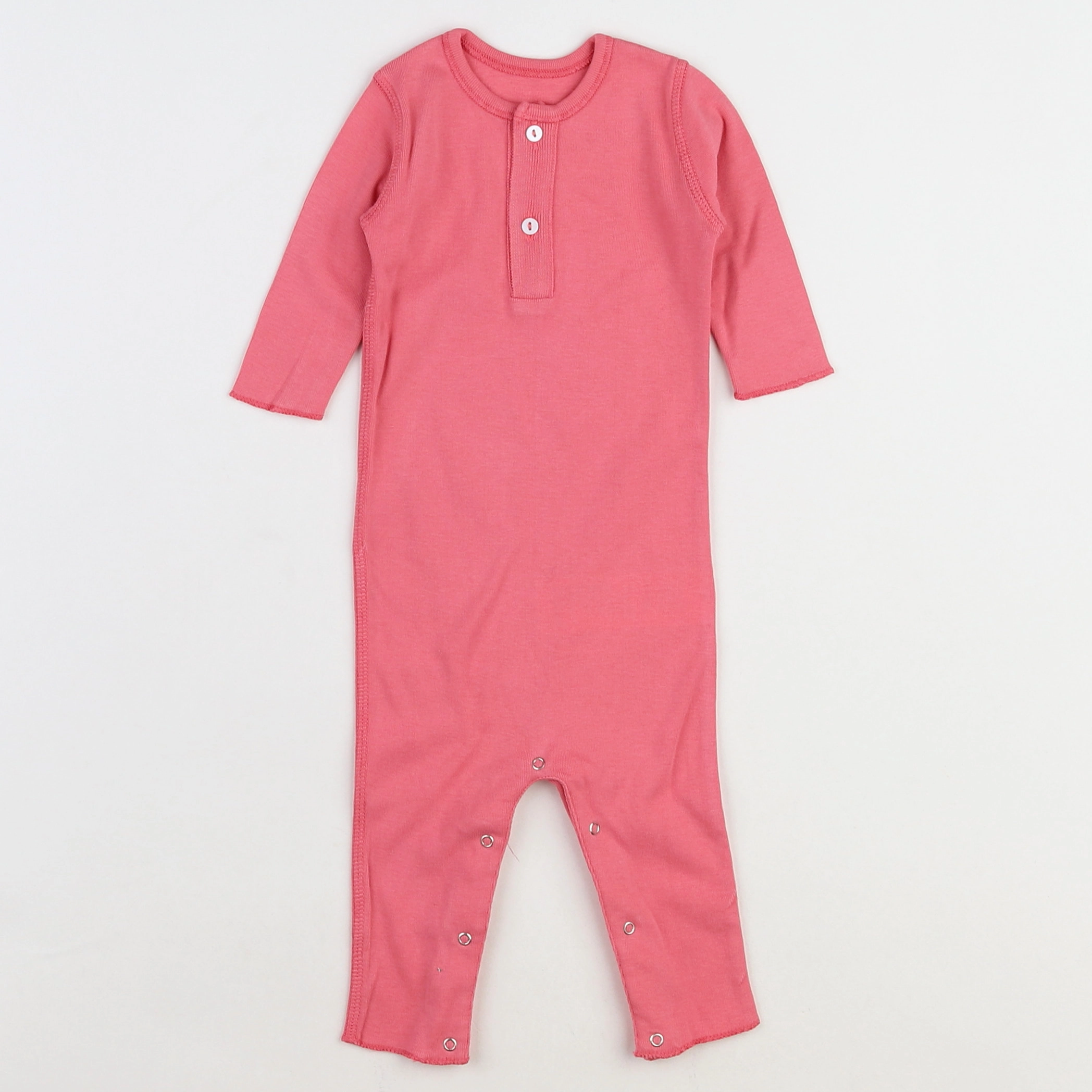 Bonton - pyjama coton rose - 3 mois