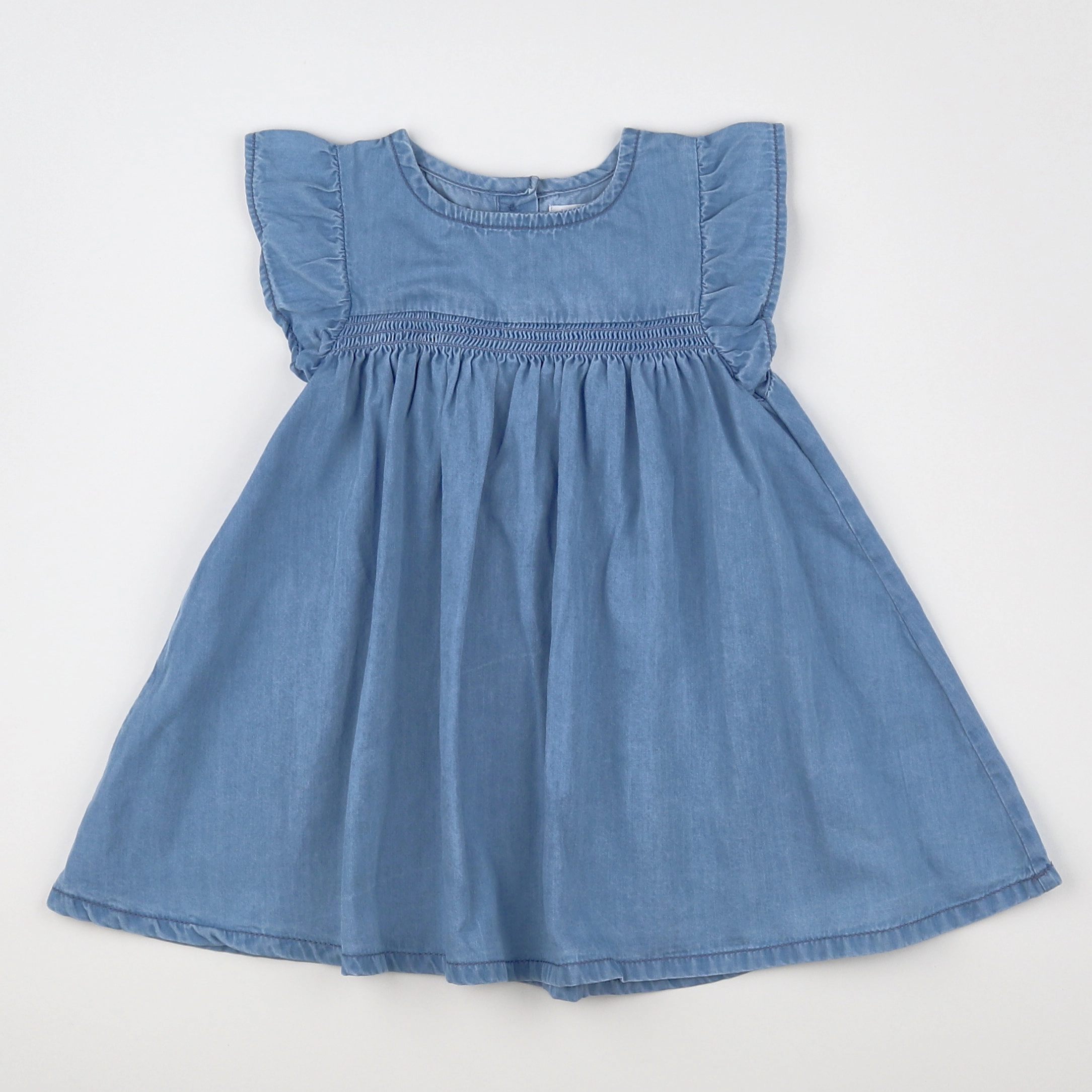 Boutchou - robe bleu - 12 mois