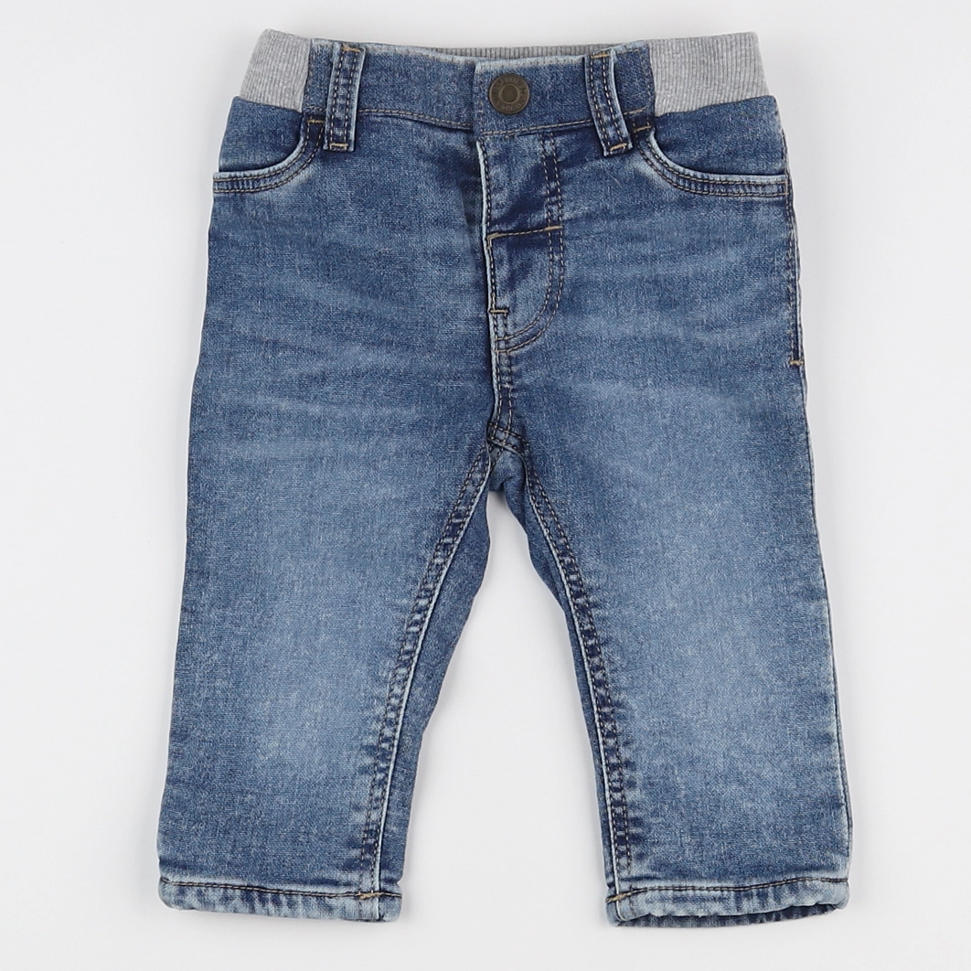 H&M - jean bleu - 3/6 mois
