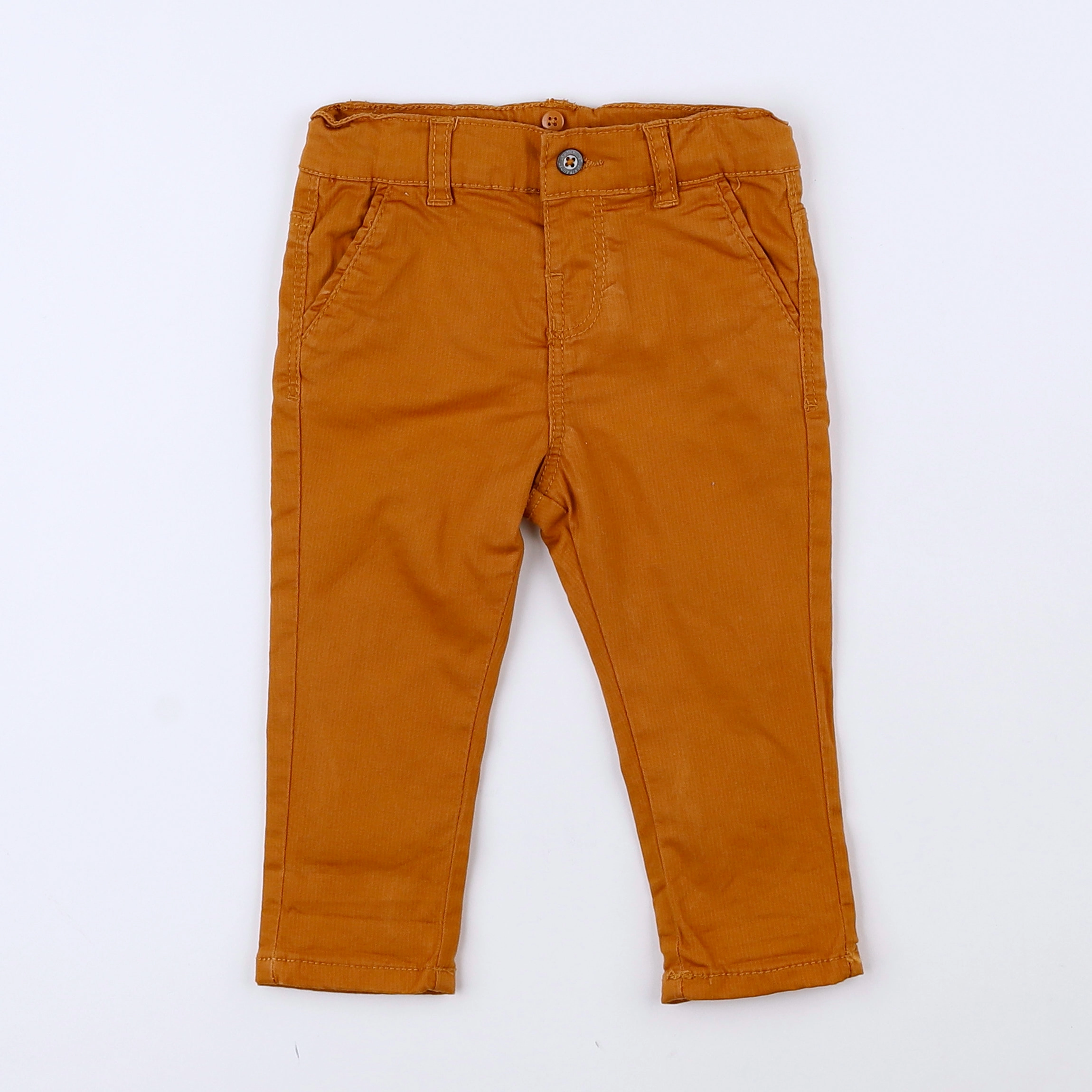 Vertbaudet - jean marron - 6 mois