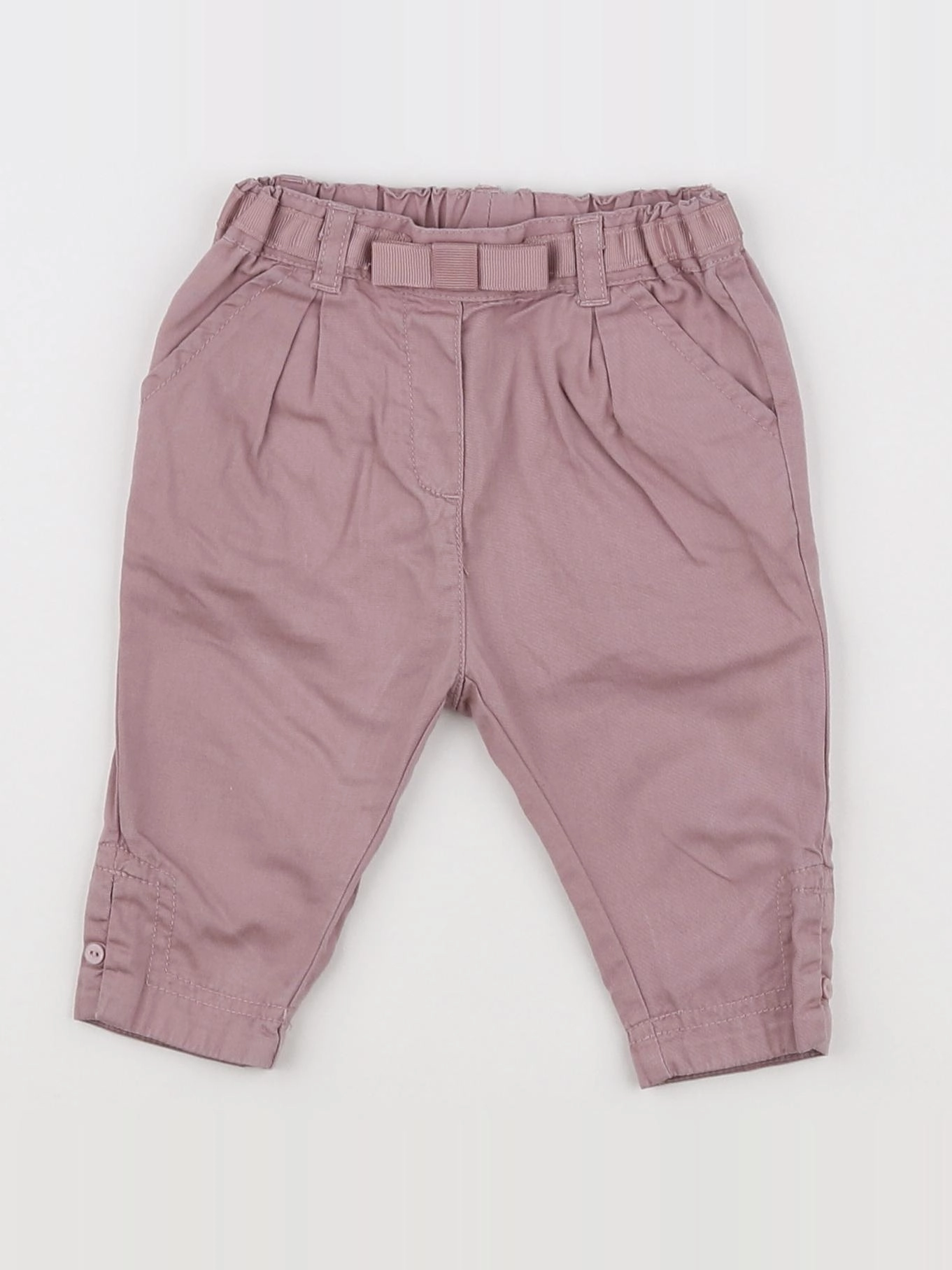 Cyrillus - pantalon rose - 3 mois