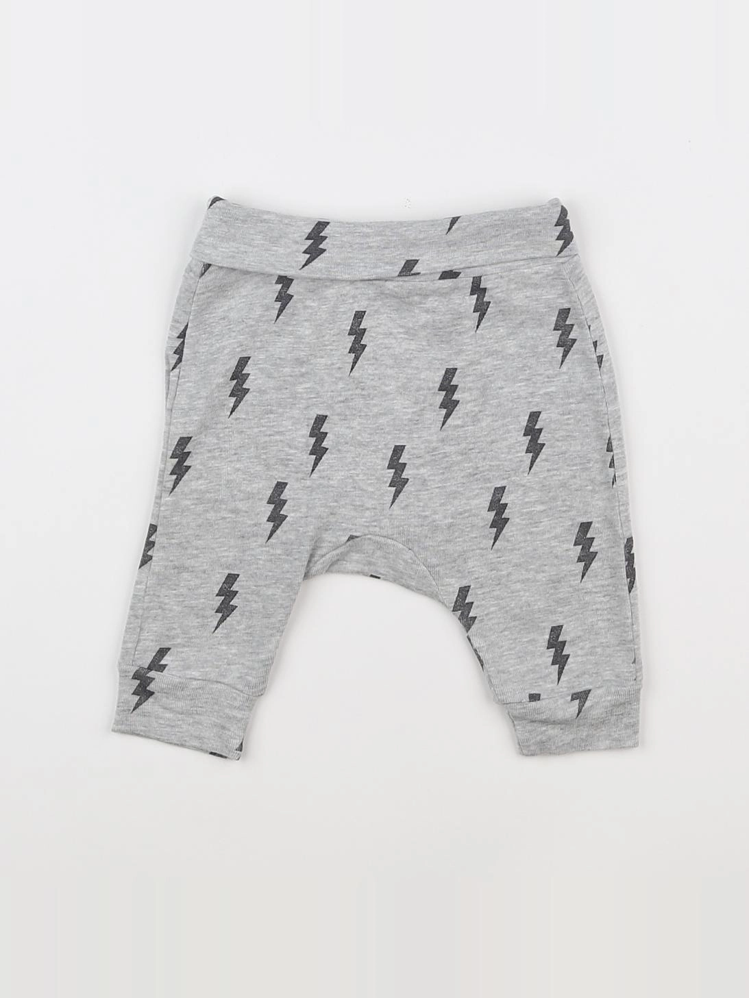 H&M - legging gris - 1 mois