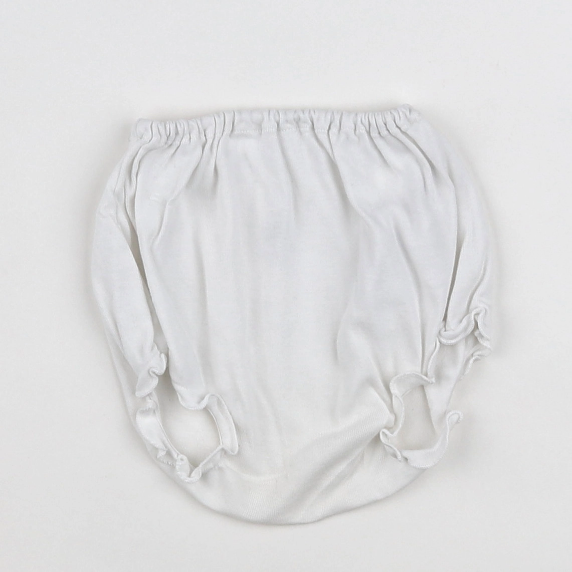 Petit Bateau - bloomer blanc - 1 mois