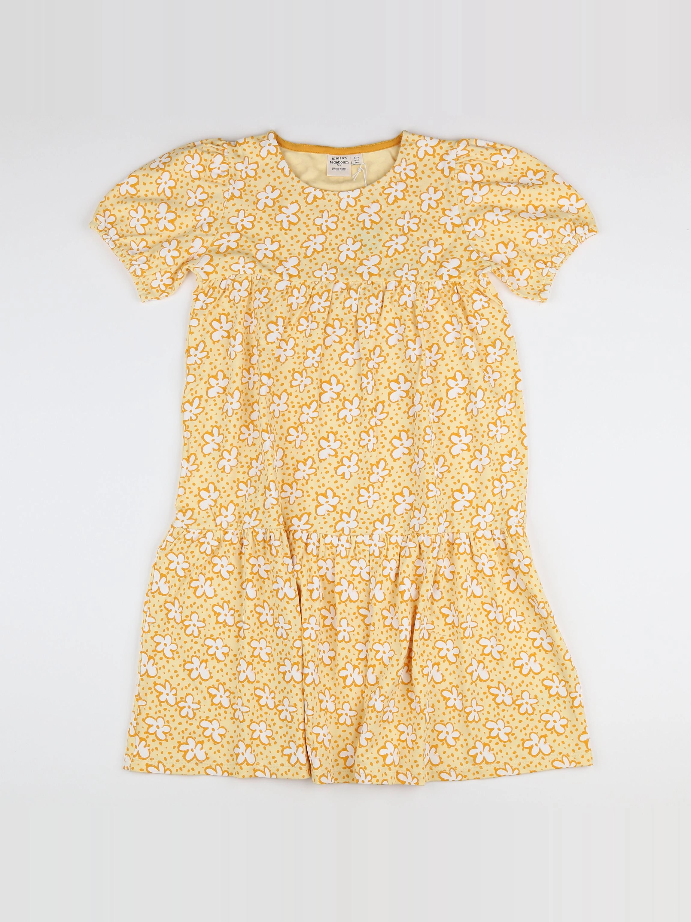 Maison Tadaboum - robe jaune (neuf) - 9 mois