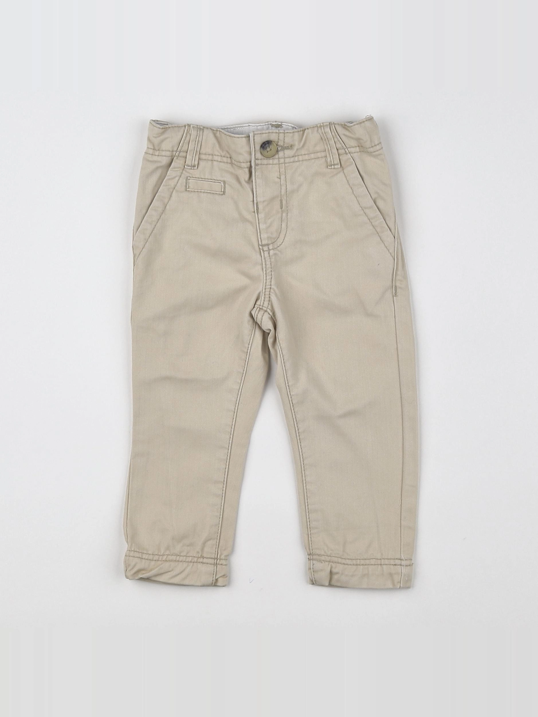 Boutchou - pantalon beige - 9 mois