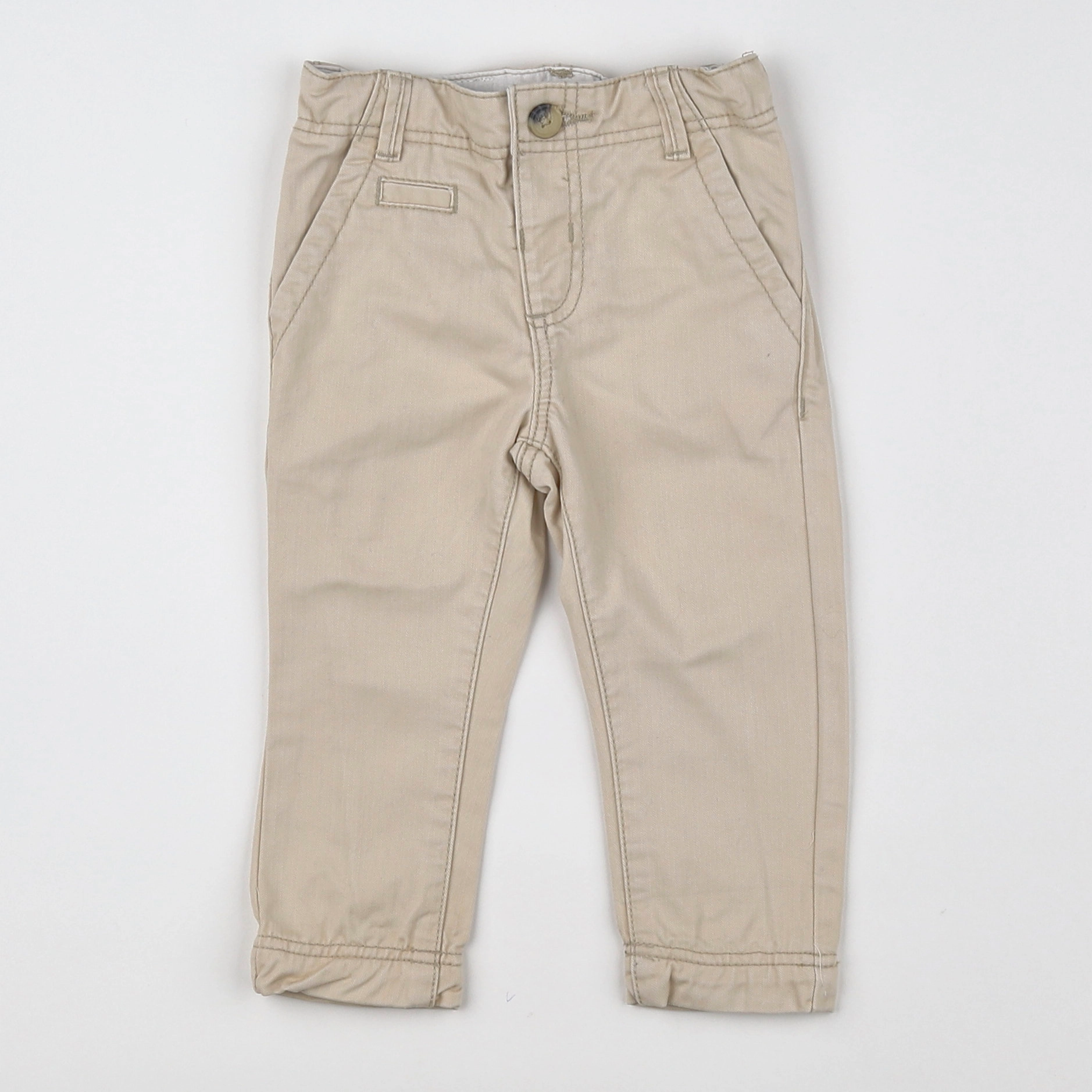 Boutchou - pantalon beige - 9 mois