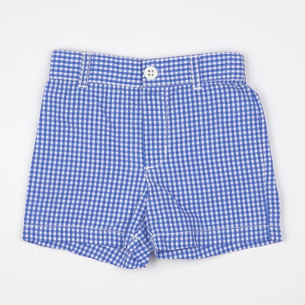 Ralph Lauren - short bleu, blanc - 3 mois