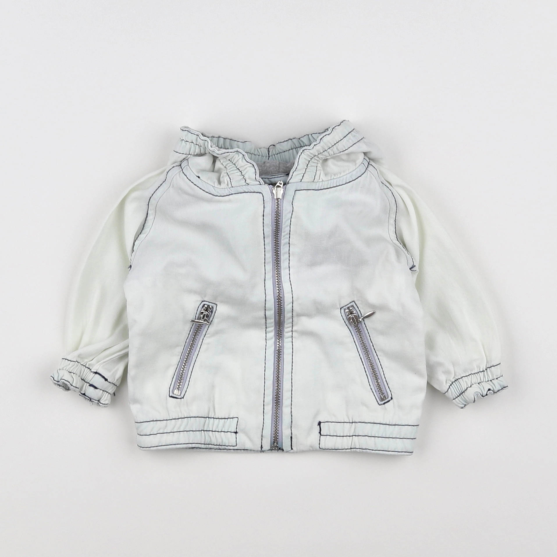 Kids Case - sweat blanc - 3 mois