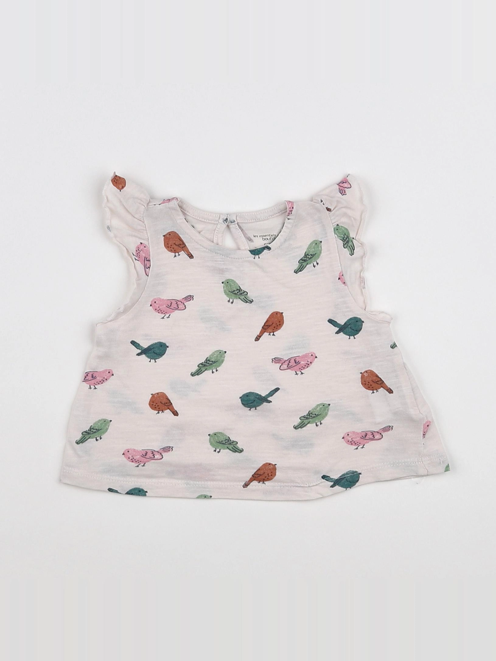Boutchou - tee-shirt beige - 6 mois