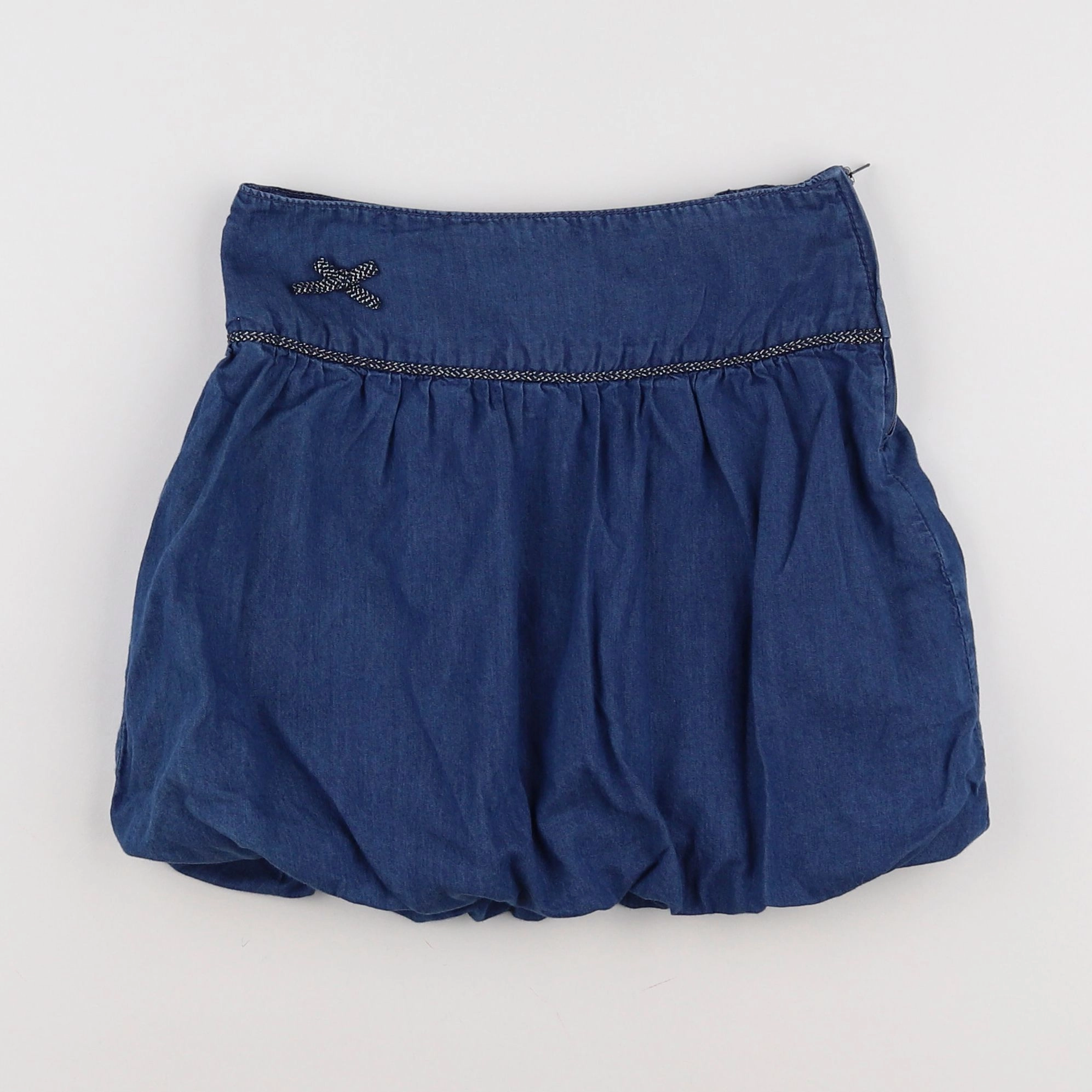 Vertbaudet - jupe bleu - 6 ans