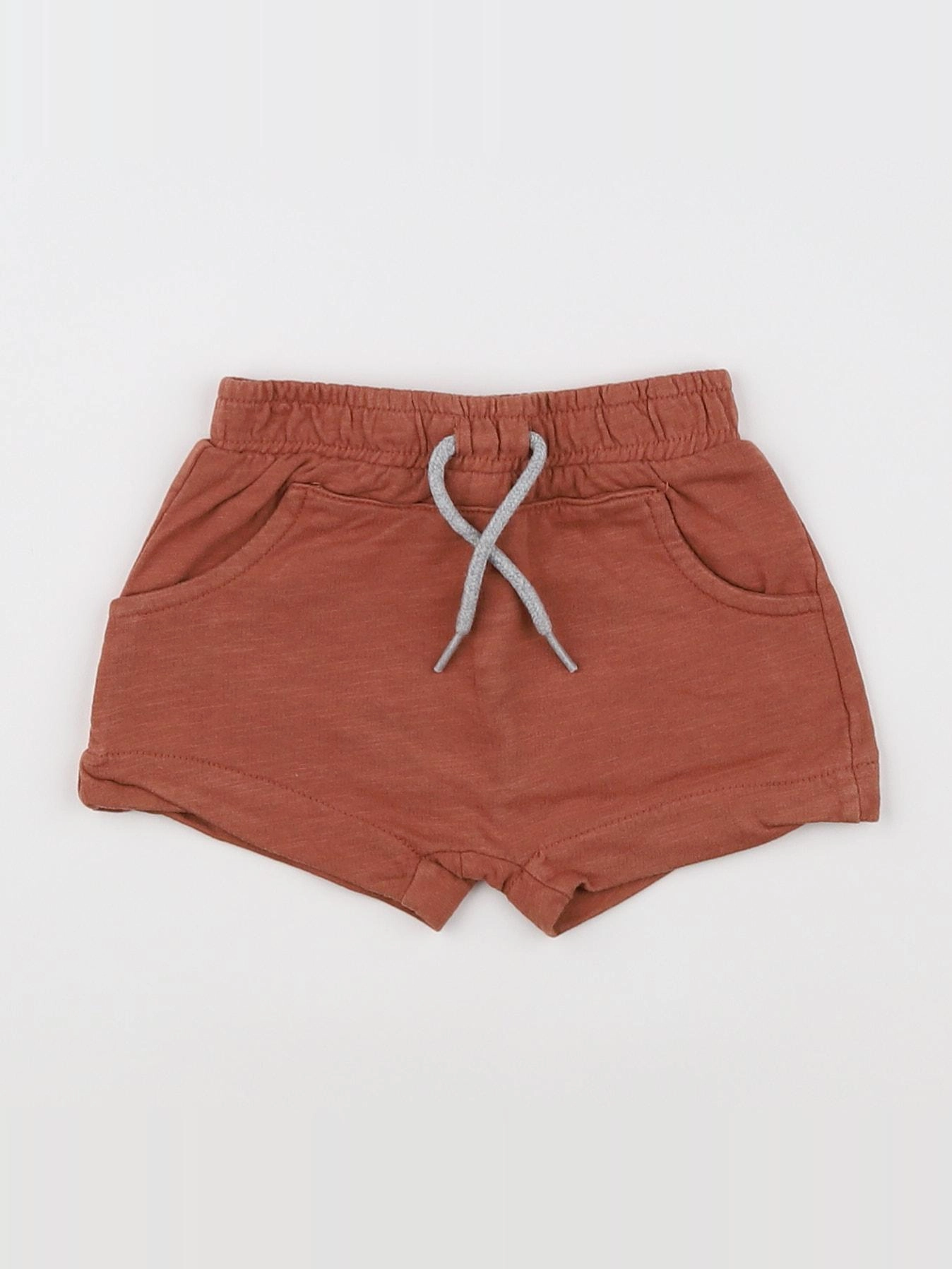 Vertbaudet - short rouge - 6 mois