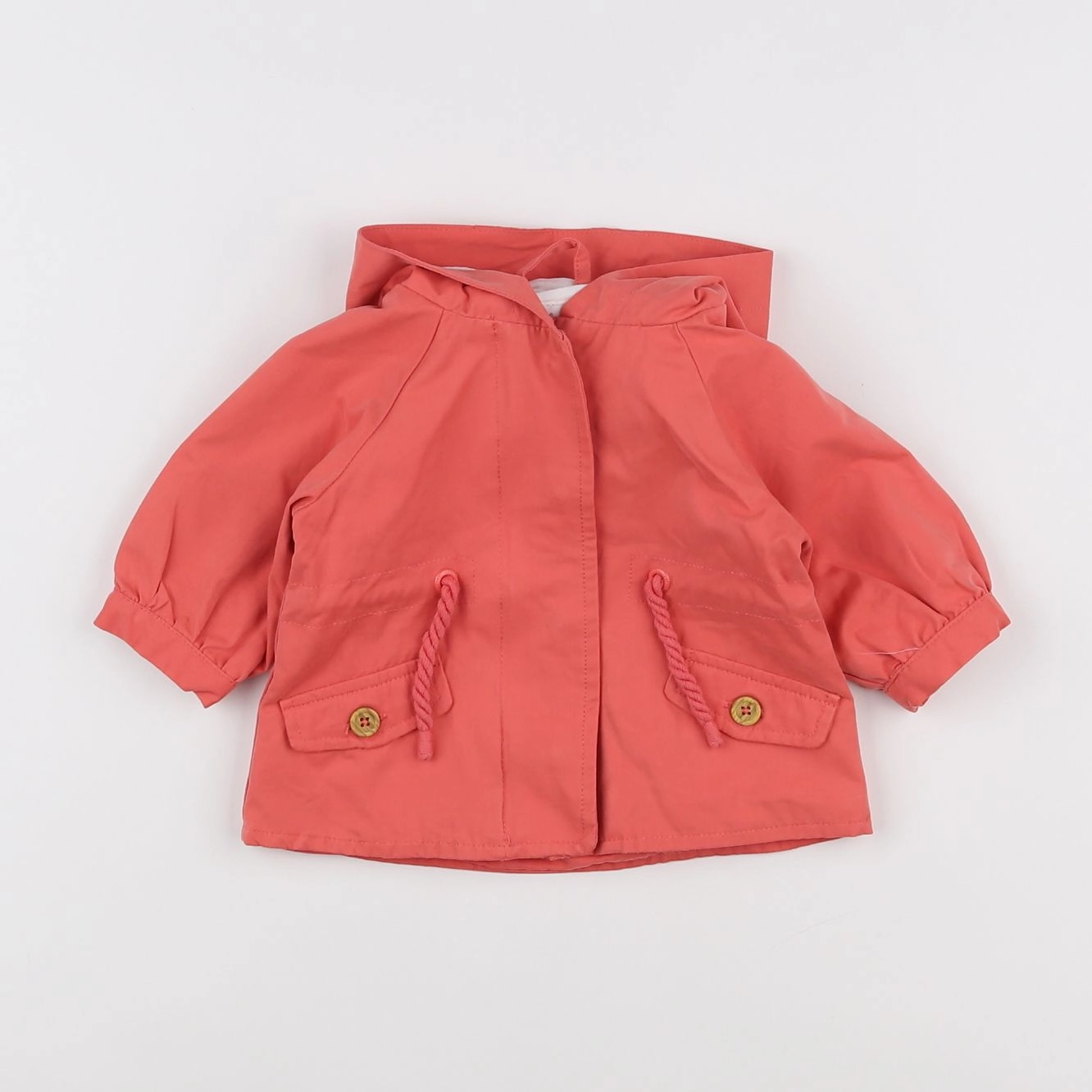 Vertbaudet - manteau rose - 3 mois