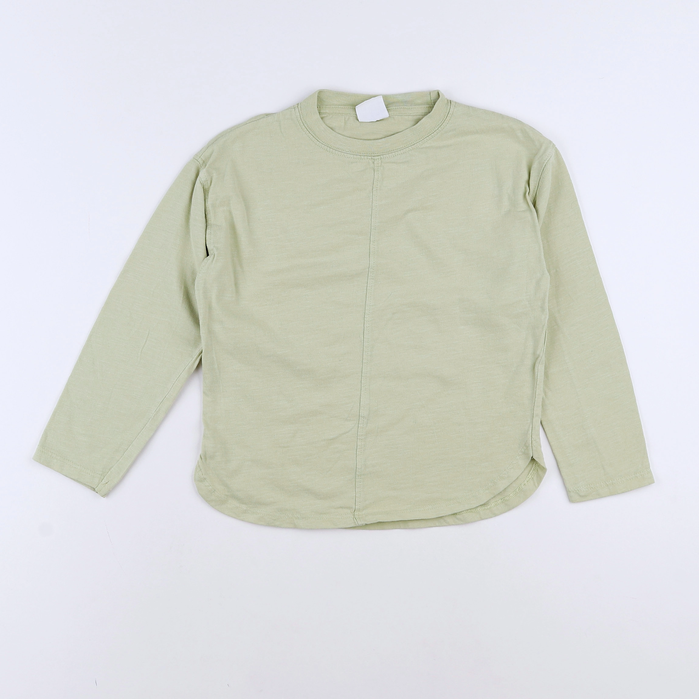 Zara - tee-shirt vert - 7 ans