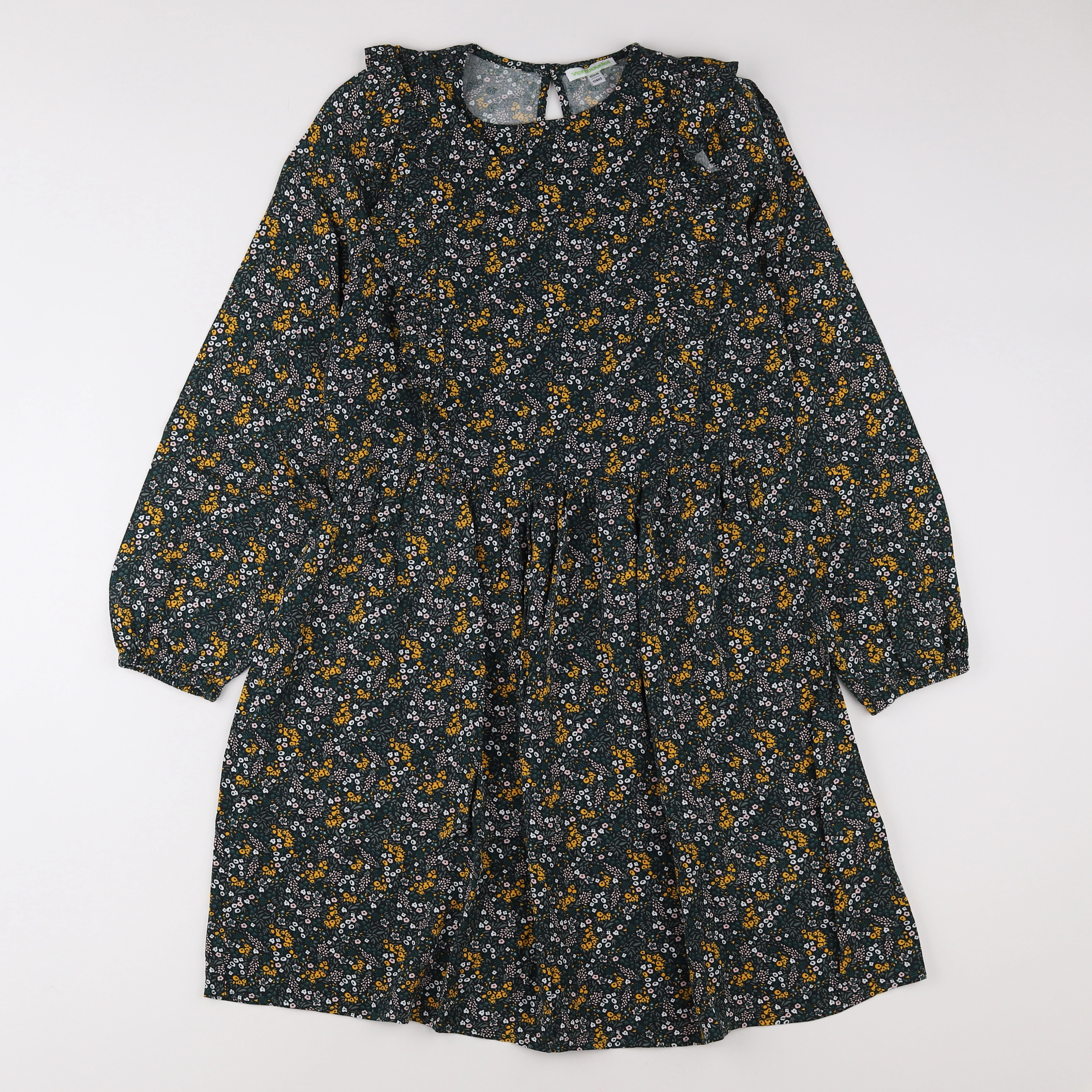 Vertbaudet - robe vert - 12 ans