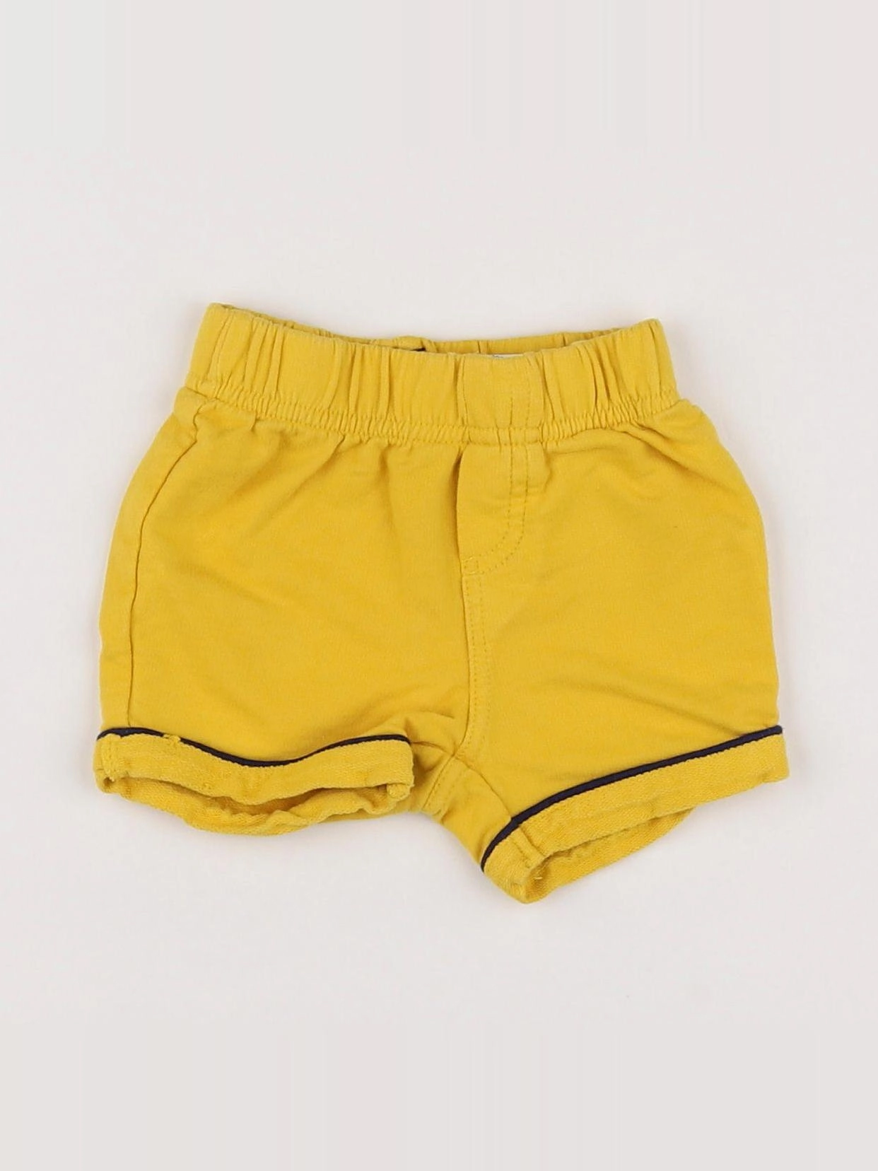 Terre de marins - short jaune - 3 mois
