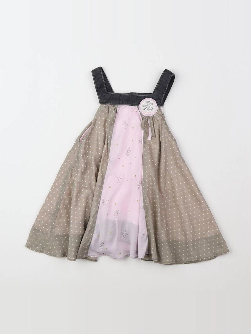 Absorba - robe taupe - 12 mois