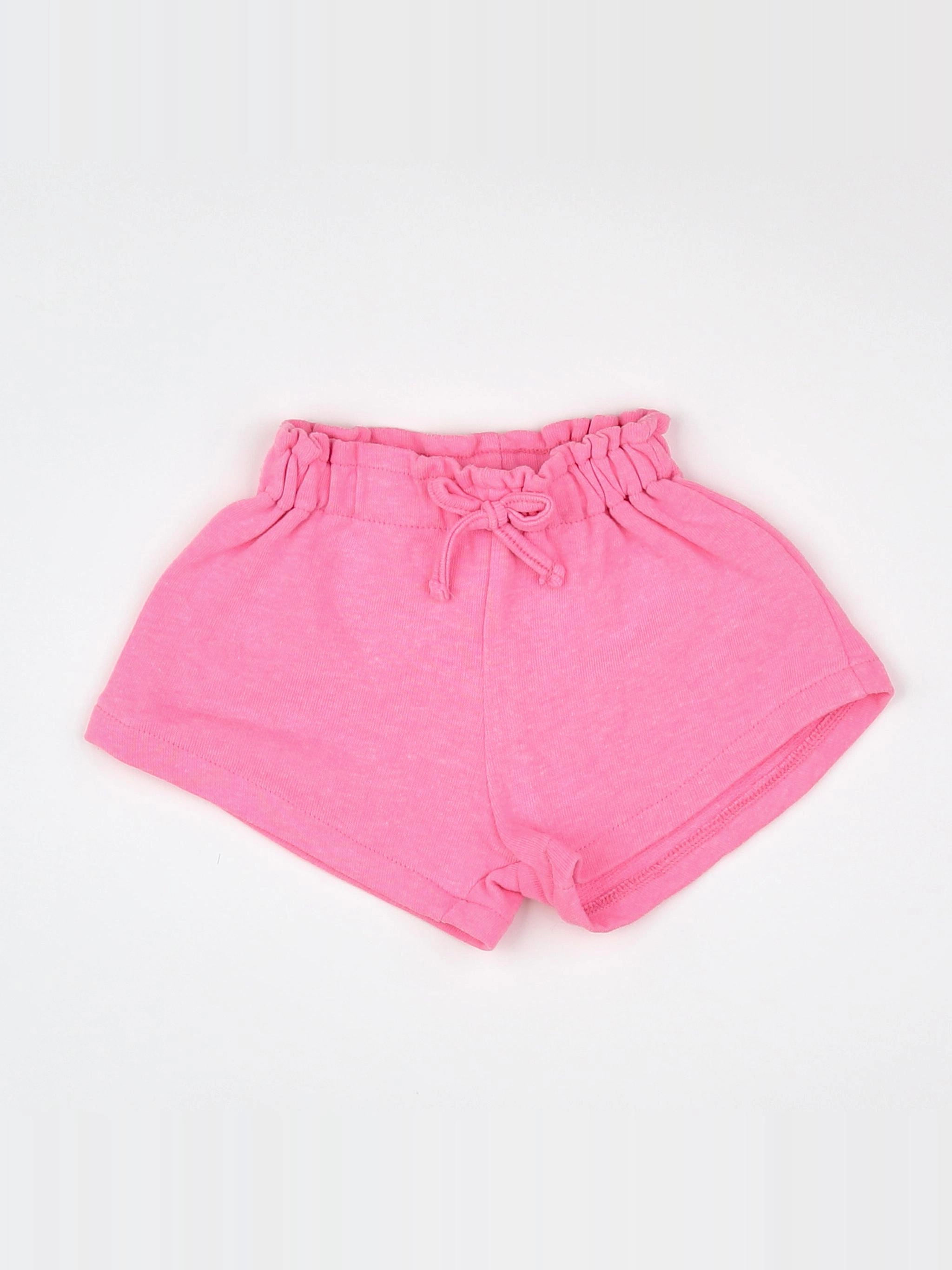 Zara - short rose - 9/12 mois