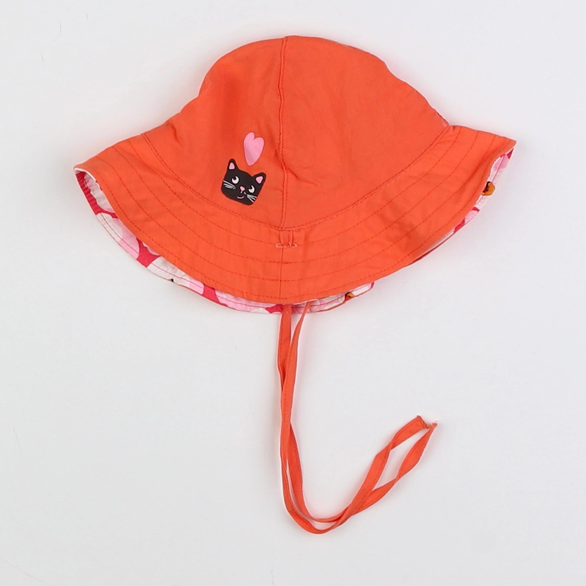 Catimini - chapeau orange - 6 mois