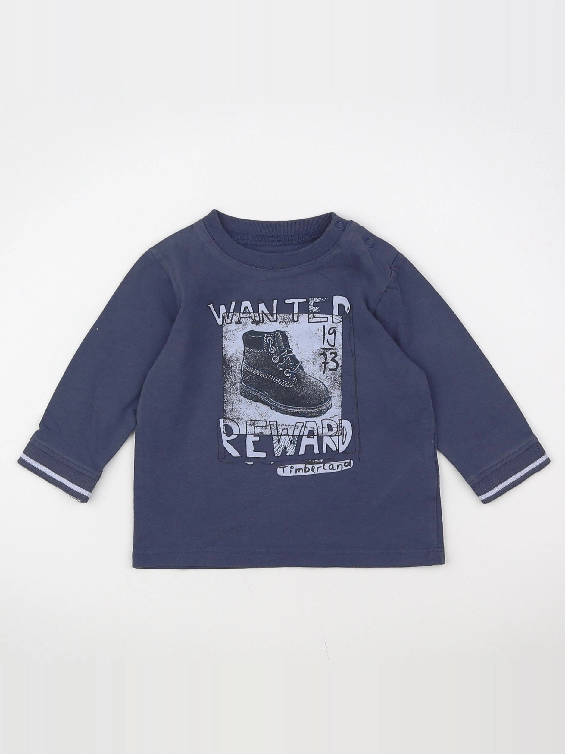 Timberland - tee-shirt bleu - 6 mois