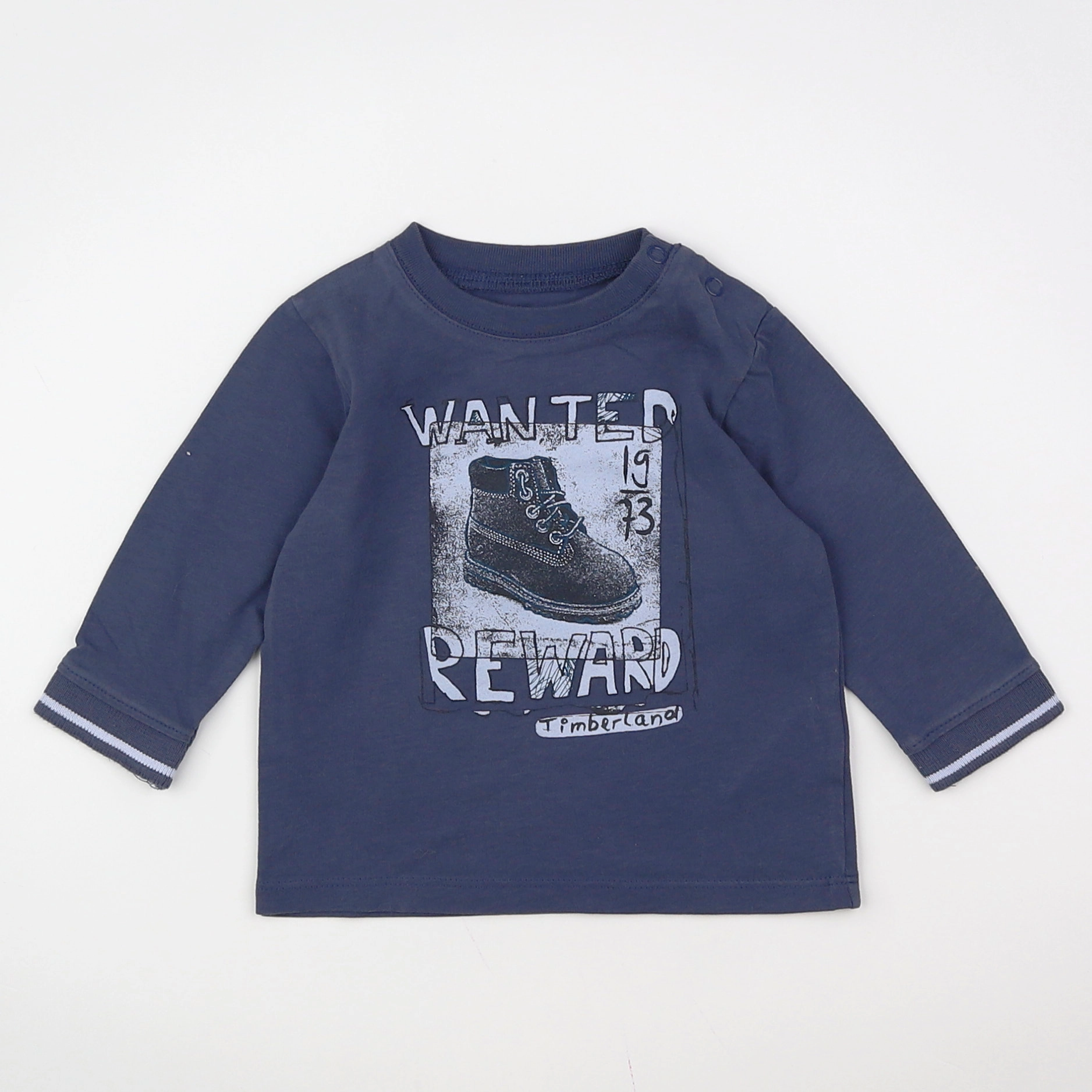 Timberland - tee-shirt bleu - 6 mois