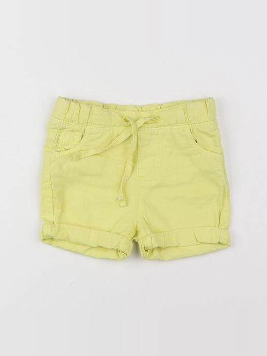 Tape à l'oeil - short jaune - 6 mois