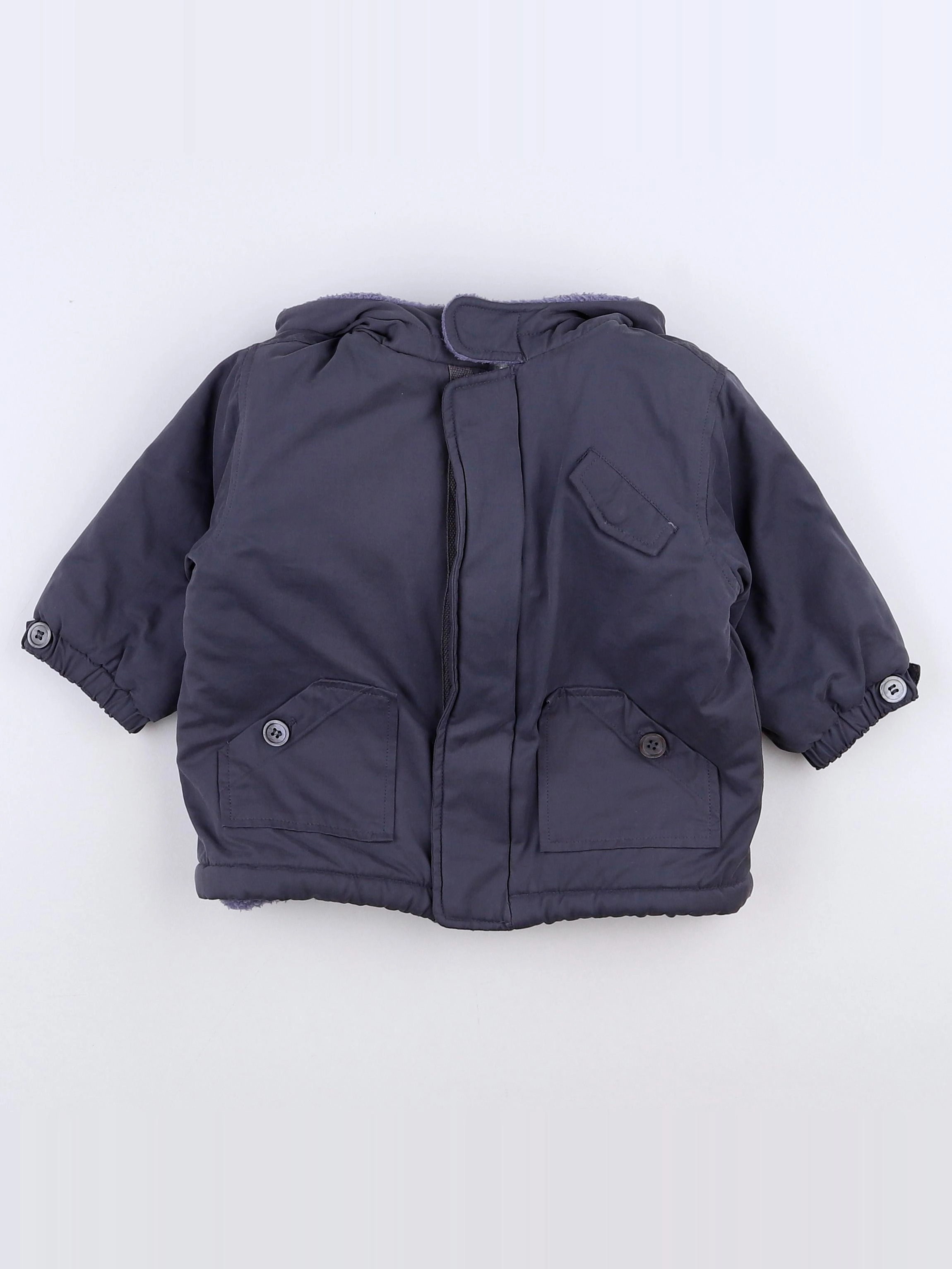 Jacadi - parka gris - 6 mois