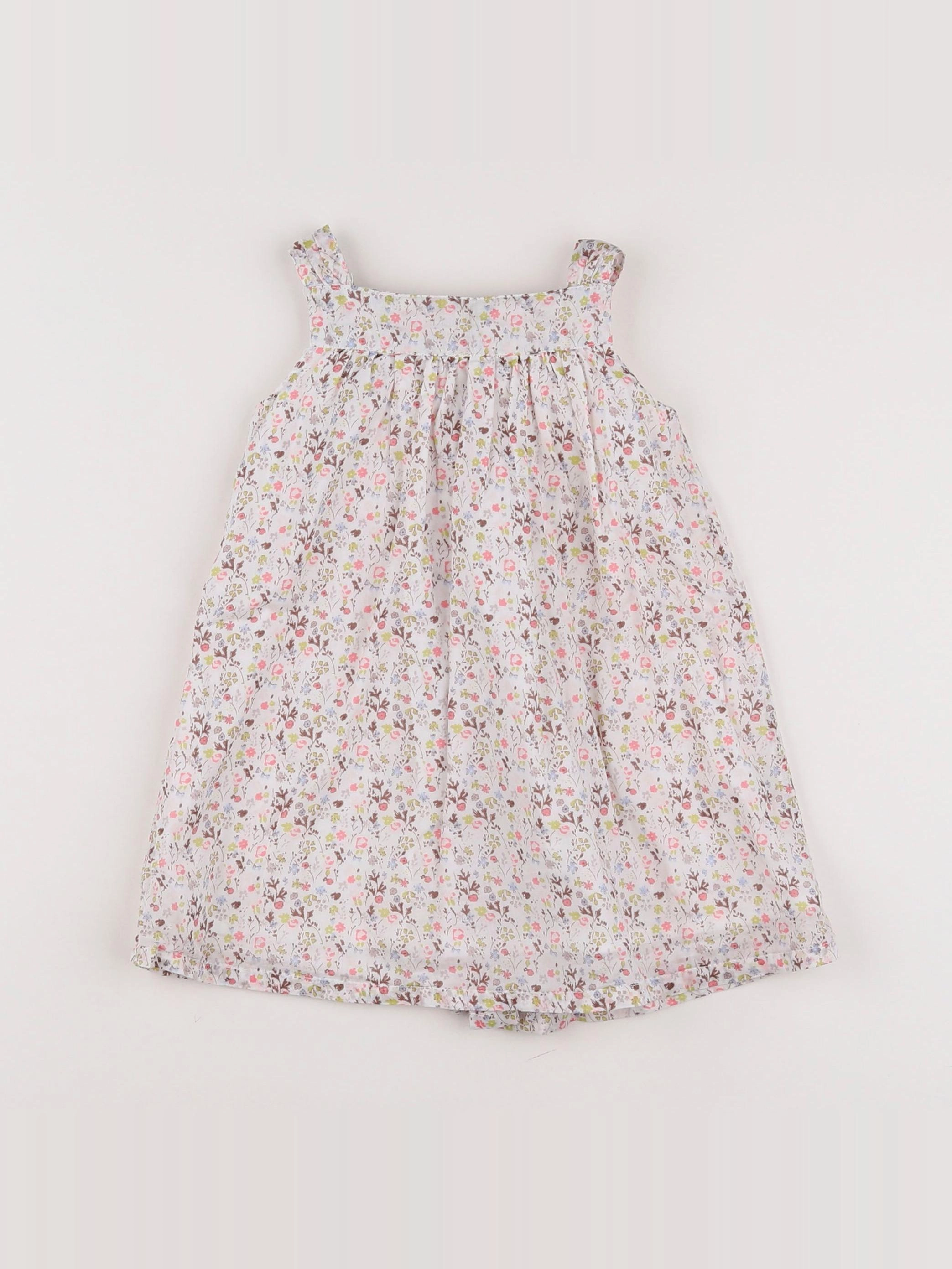Boutchou - robe multicolore - 9 mois
