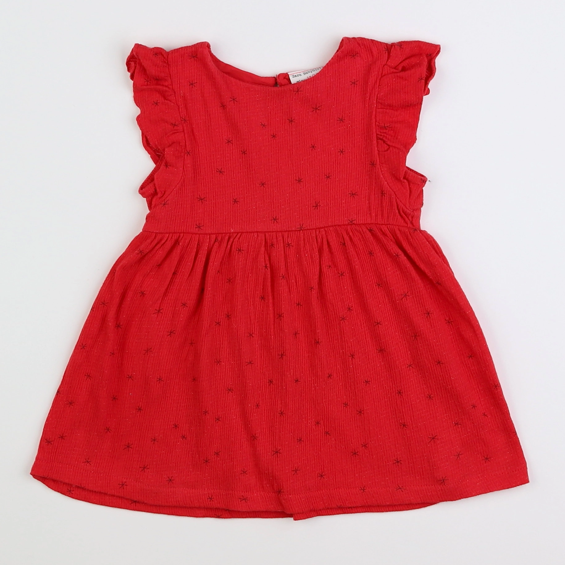 Zara - robe rouge - 12/18 mois
